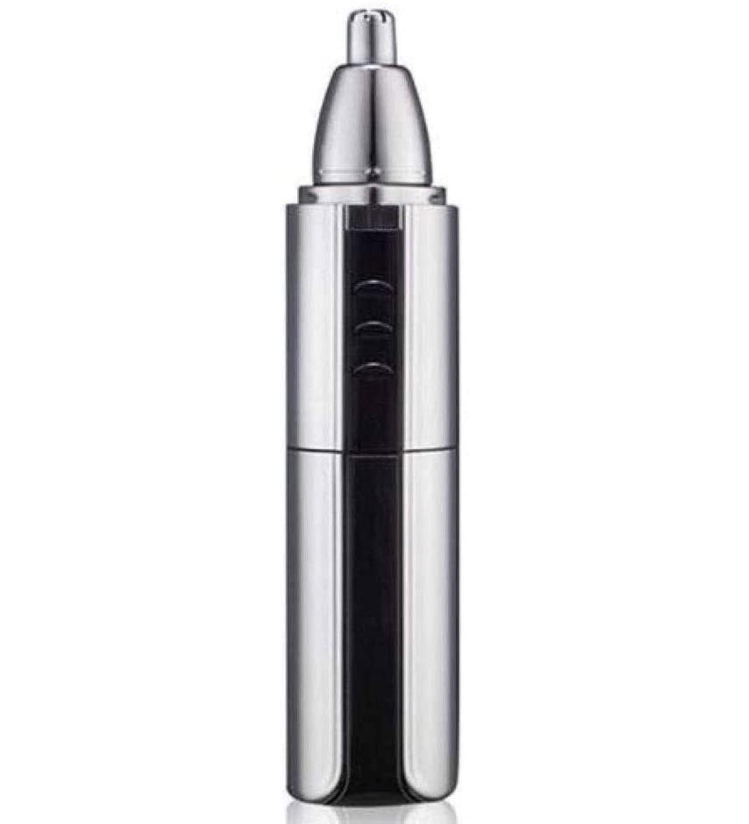 Nose Hair Trimmer Clipper - Professional Painless Facial & Eyebrow Hair Trimmer for Men & Women | Waterproof Dual Edge Blades | Easy Cleaning Razor Kit - Buy Online on GoSupps.com
