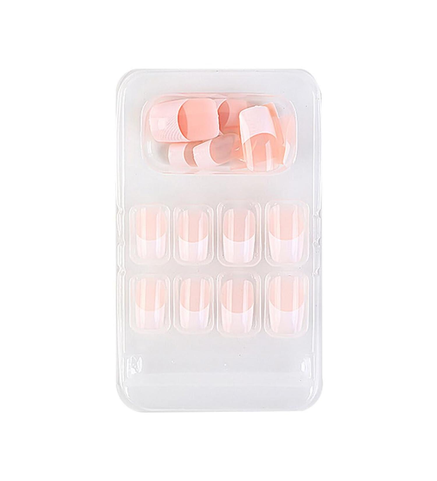 dijiusidy False Nail Perfect Matching Simple to Wear Fingernail Full Coverage Press Type Strong Viscosity Adjustable Paster Type 33 F741 Type 33 F741 - Buy Online on GoSupps.com