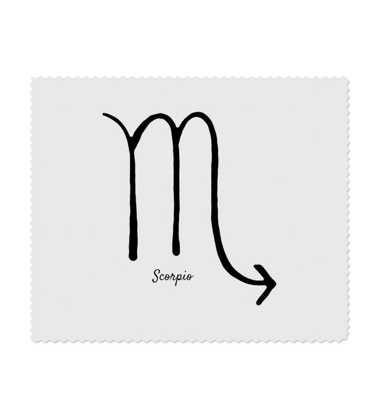 Buy 2 x Scorpio Zodiac Sign Microfiber Cleaning Cloths - Eco-Friendly & Durable | International Shipping - Buy Online on GoSupps.com