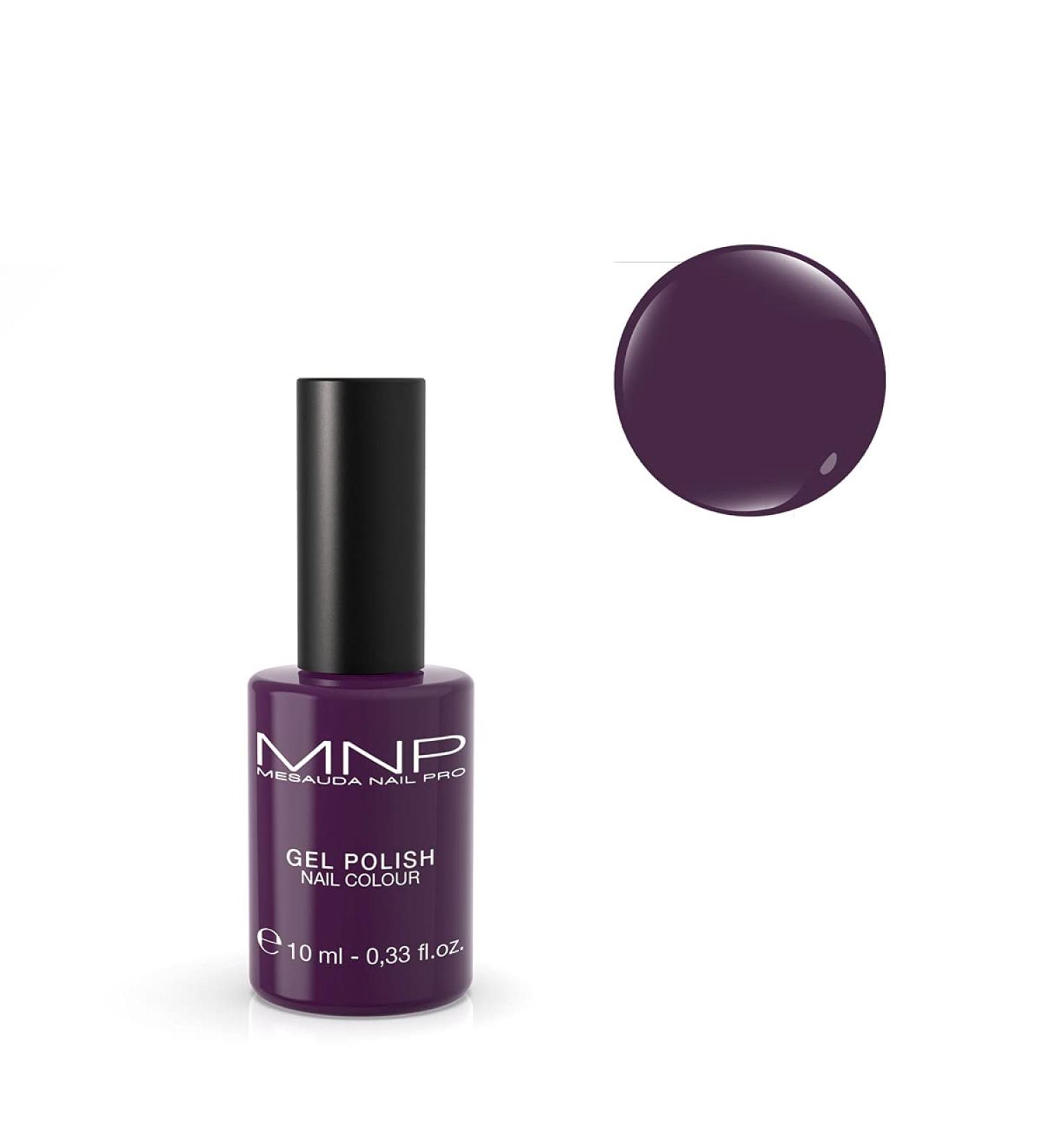 Mesauda MNP Gel Nail Polish 90 Burgundy 10ml - semi-permanent gel nail polish