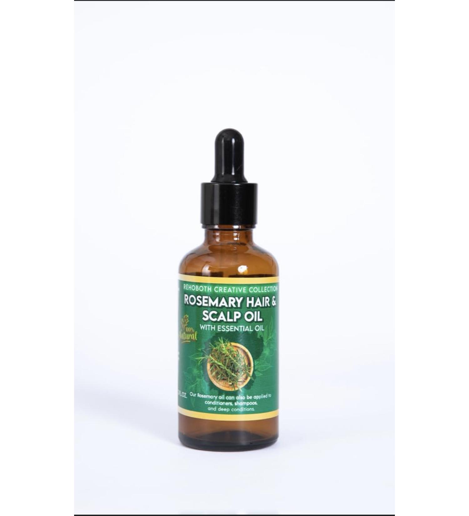 Rehoboth Rosemary Hair & Scalp Oil | Hair Growth Nourishes Scalp Strengthens Hair Boosts Circulation - Shop Internationally - Buy Online on GoSupps.com