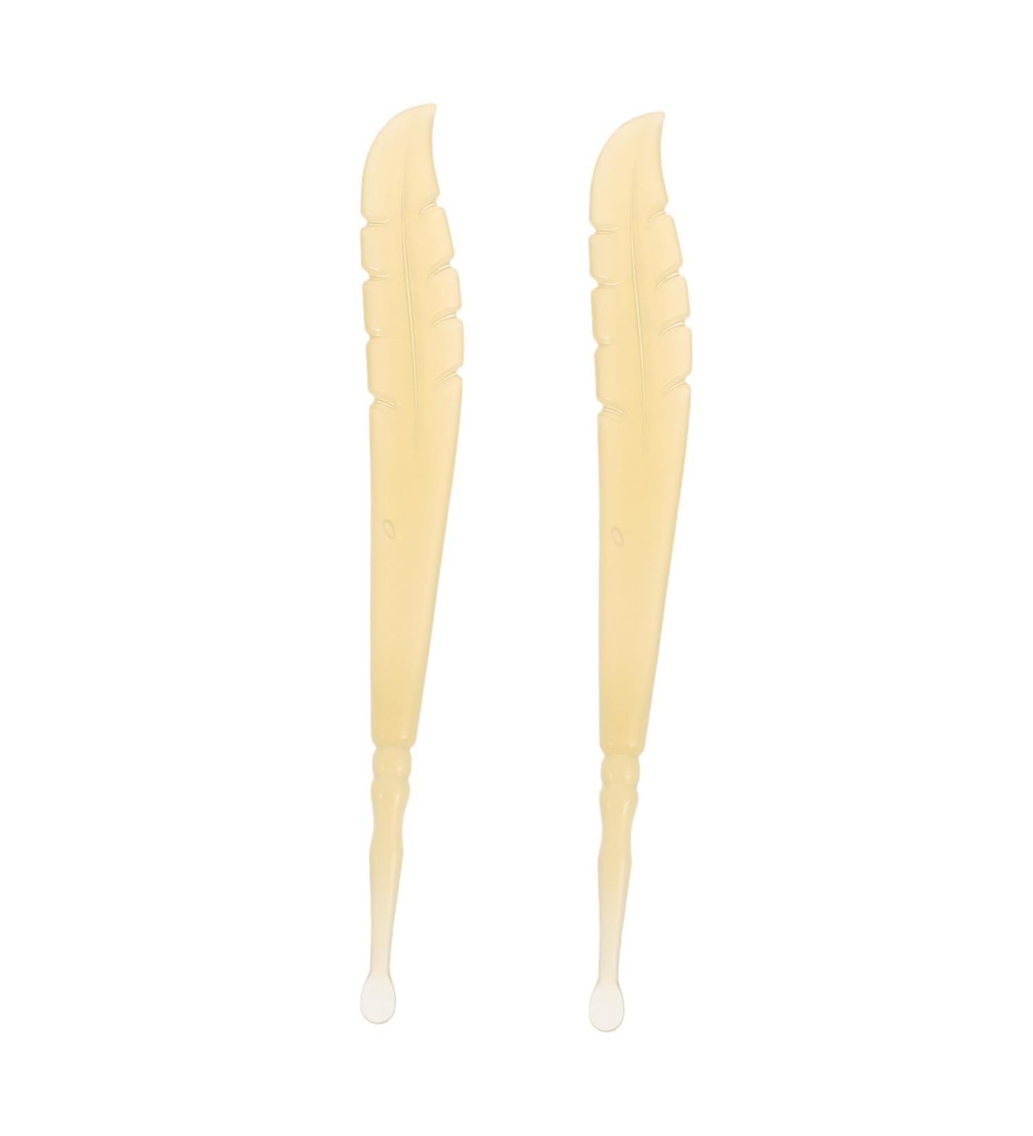 HAKIDZEL 2pcs Soft Ergonomic Earwax Cleaner Gentle Tip for Safe Ear Cleaning Portable for Adults and Boys and Girls - Buy Online on GoSupps.com