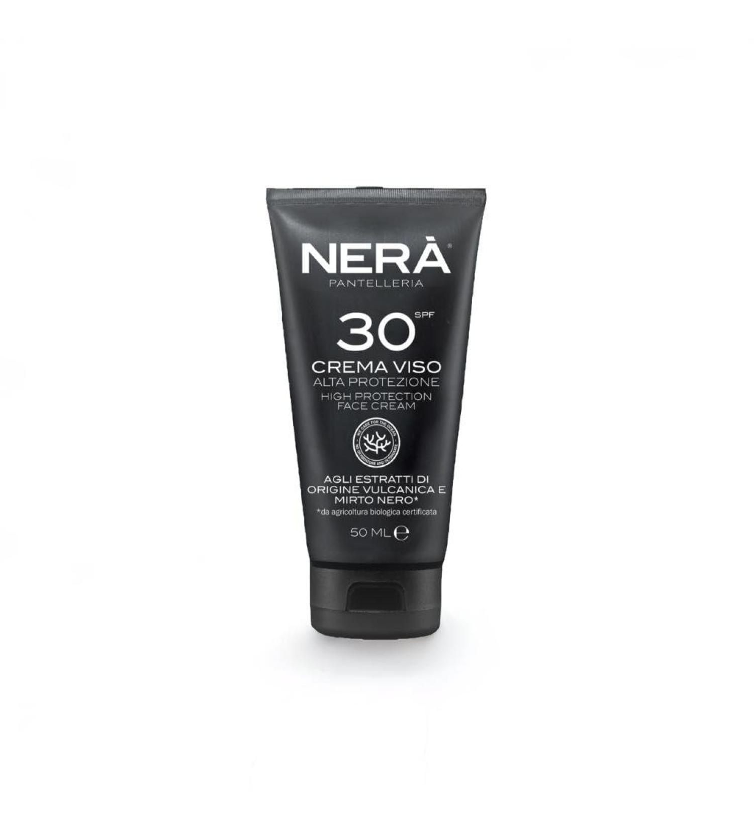 NERA Pantelleria High Protection SPF 30 Sunscreen Lotion: Water-Resistant Sunscreen with UVA & UVB Filters. Prevents Dehydration & Skin Aging. 50ml for Men and Women - Buy Online on GoSupps.com
