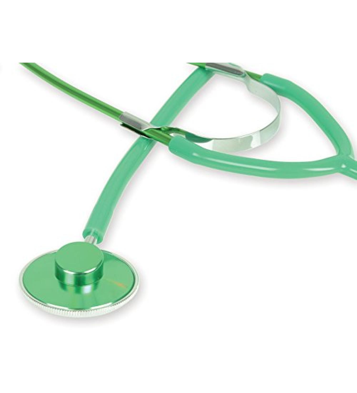 Single Head Stethoscope for Students Nurse Doctor Vet Light Weight (Green)