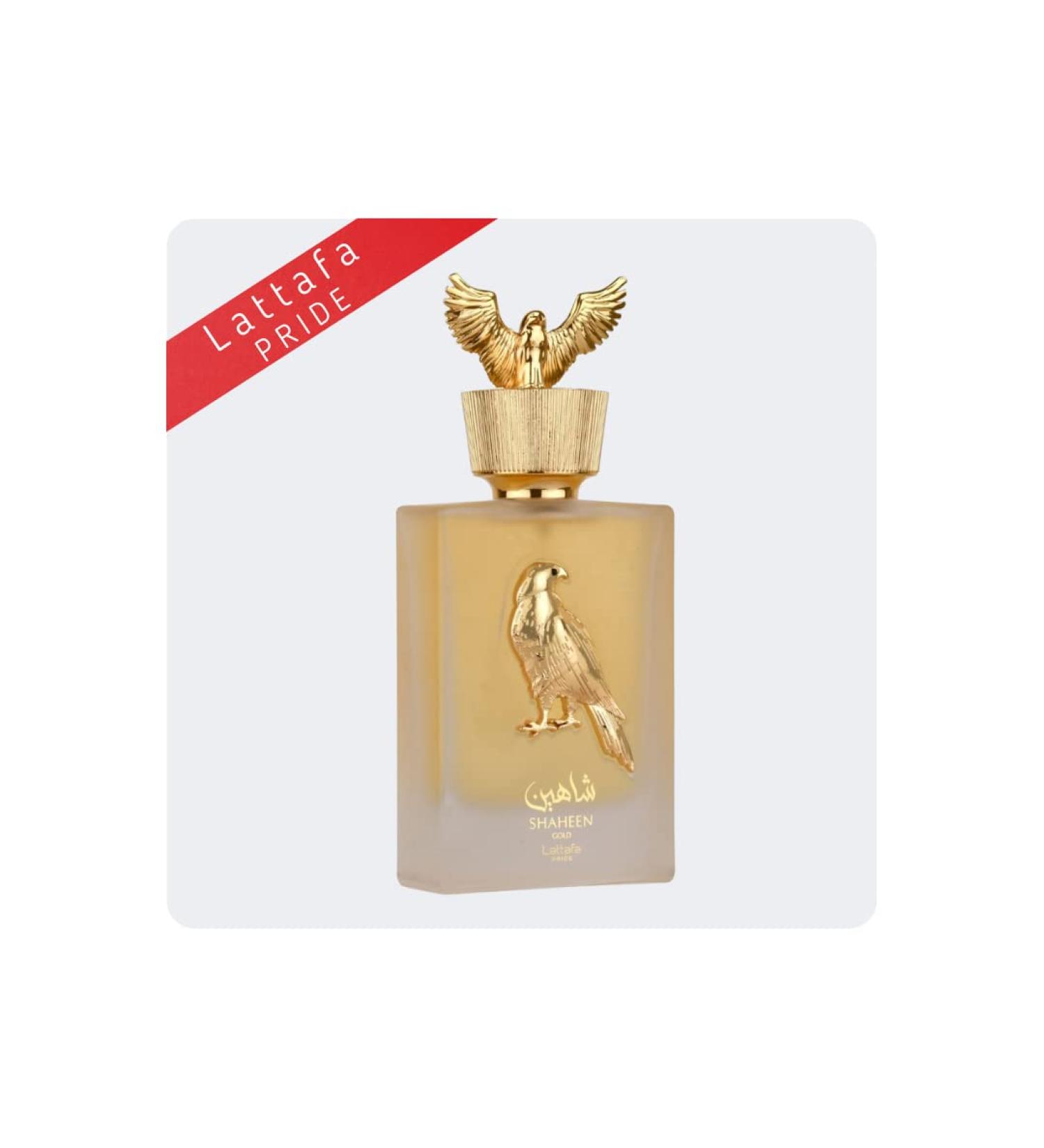 Lattafa Pride Shaheen Gold EDP Spray 20ML (0.67 OZ) Travel Size Unisex Perfumes for Men & Women. - Buy Online on GoSupps.com