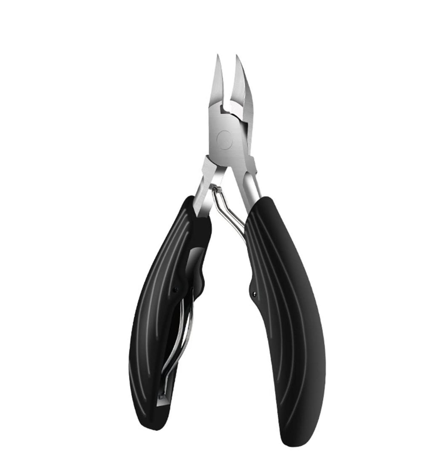 Toenail Nail Clippers Cutters Stainless Steel Pedicure Manicure Tools Professional Thick Ingrown Correction Tool Trimmer (Color : Svart Size : 12.5 * 7.5cm) 12.5*7.5cm Svart - Buy Online on GoSupps.com