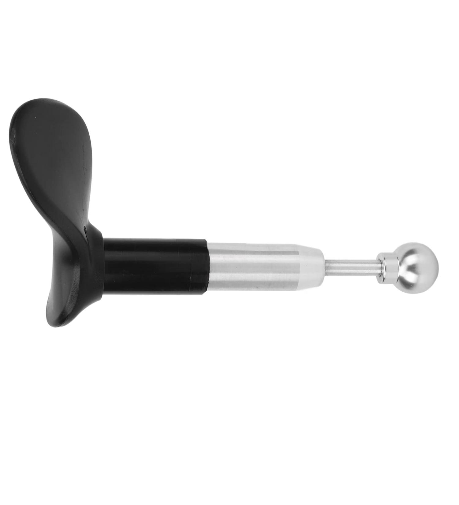 Ververt Touch Spine Adjustment Tool - Stainless Steel Deep Tissue Massage Device | Portable T-Shape for Pain Relief | 8.7 Inches - Buy Online on GoSupps.com