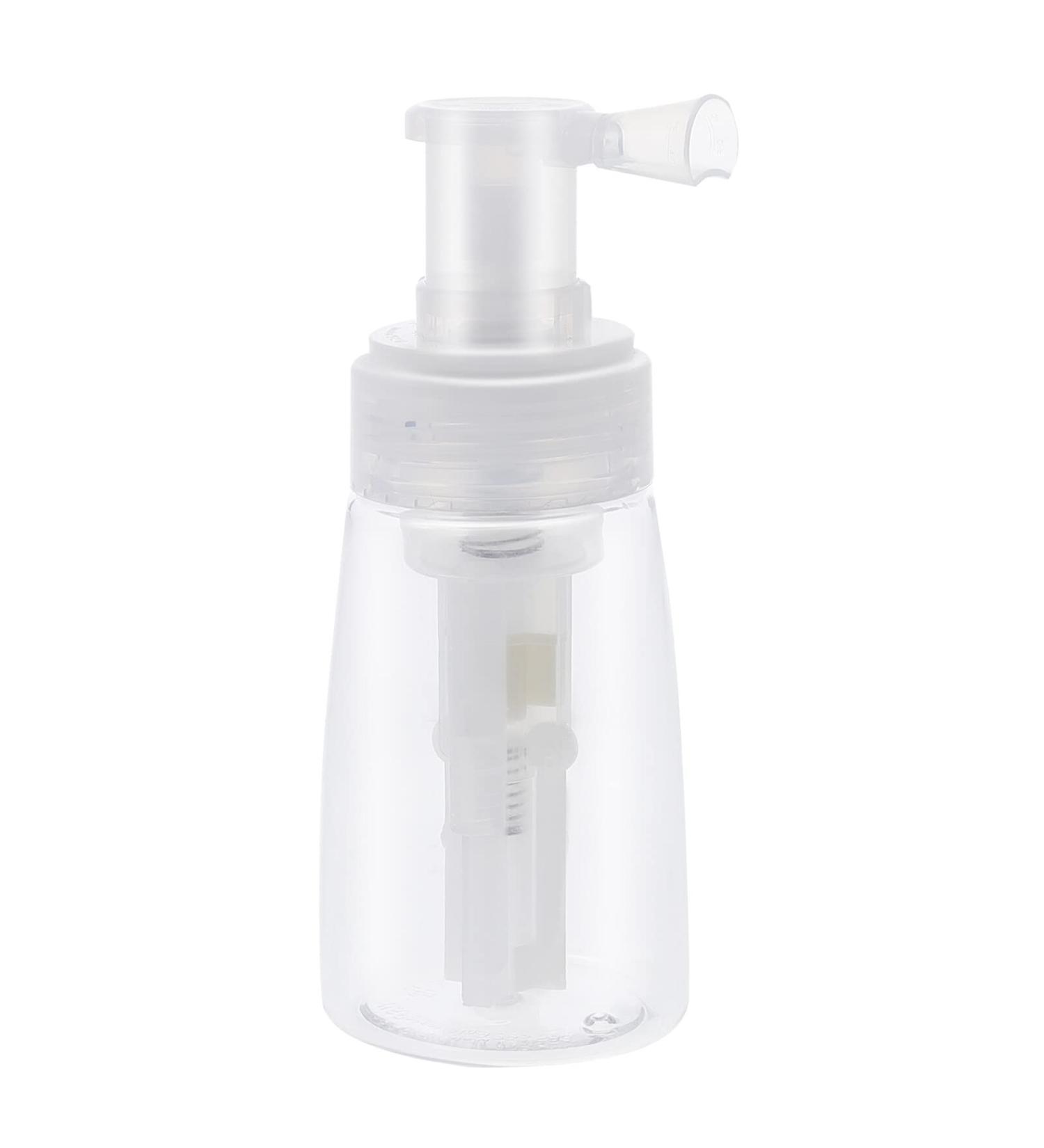 FOMIYES 180ml Travel Talcum Powder Spray Bottle - Refillable Hair Fiber Applicator for Salon & Home Use - Buy Online on GoSupps.com