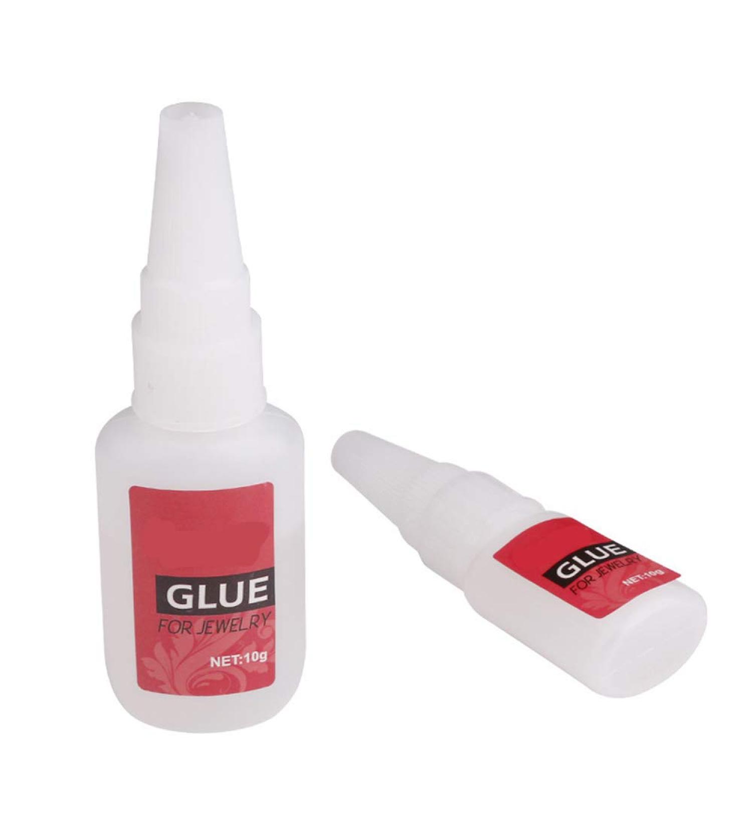 1Pc 10g False Glue Nail Art Tips Glitter Acrylic Decoration with Brush False Nail Gel Glue Fake Nails 20g Strong Nail Glue Nail Art Manicure UV Acrylic Rhinestones Decoration Nail Art Tools (20G) - Buy Online on GoSupps.com