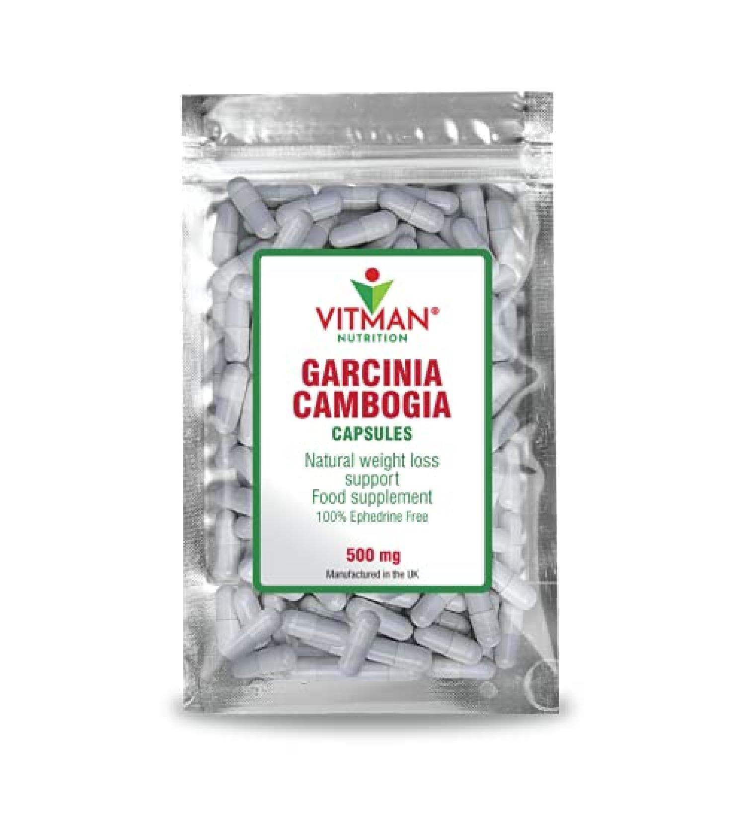 Garcinia Cambogia 1500mg x 90 Capsules - Premium Diet Supplement for Optimum Weight Management - Buy Online on GoSupps.com