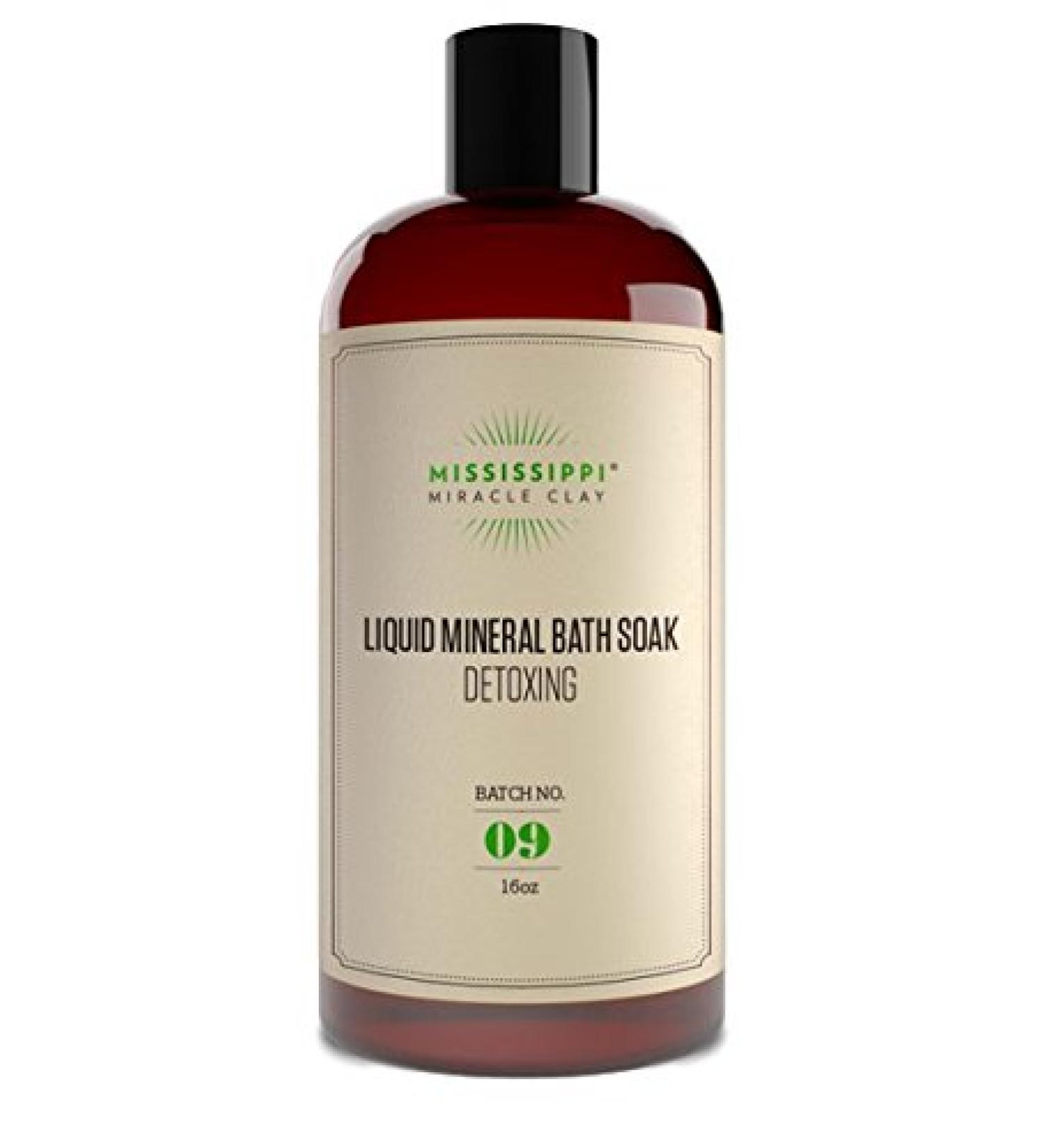 Liquid Mineral Bath Soak Detoxing 16oz