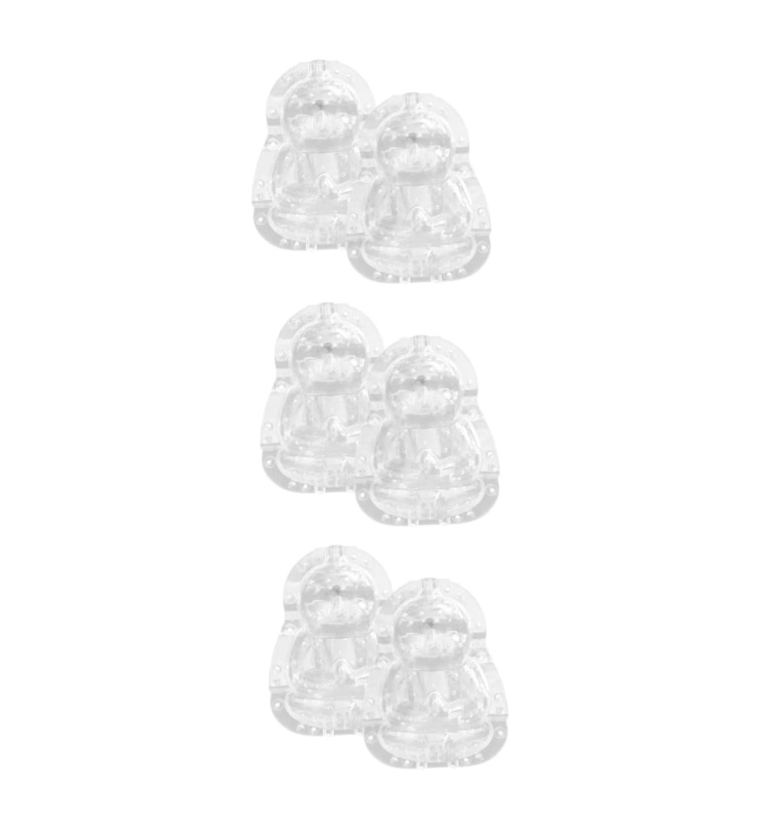 VILLCASE 6 Pcs Vegetable Shaping Mold Cucumber Shaping Molds Adorable Buddha Mold Multitools Small Watermelon Transparentx3pcs 10x7cmx3pcs - Buy Online on GoSupps.com