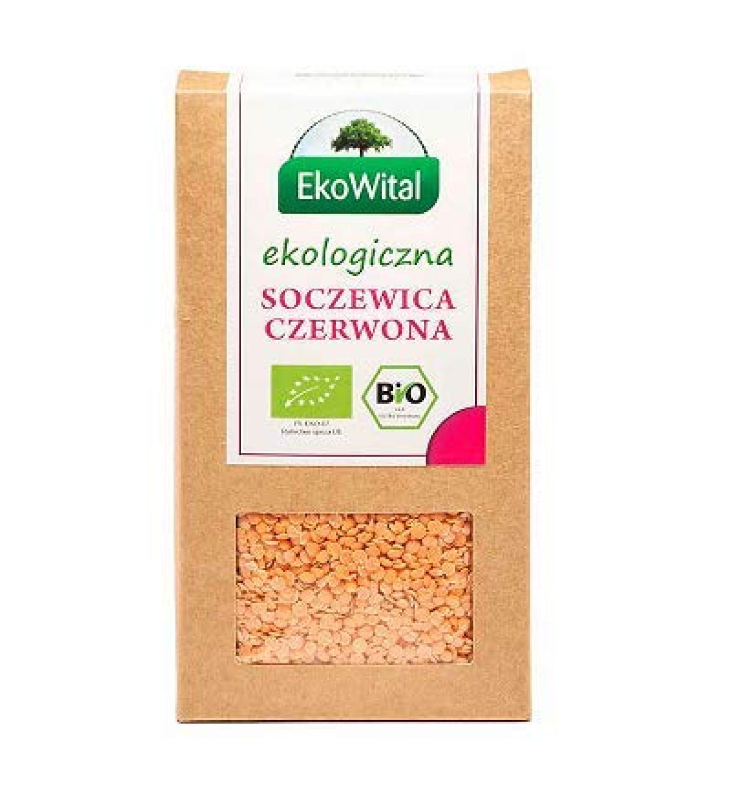 EkoWital EkoWital Organic Red Lenses 500 g