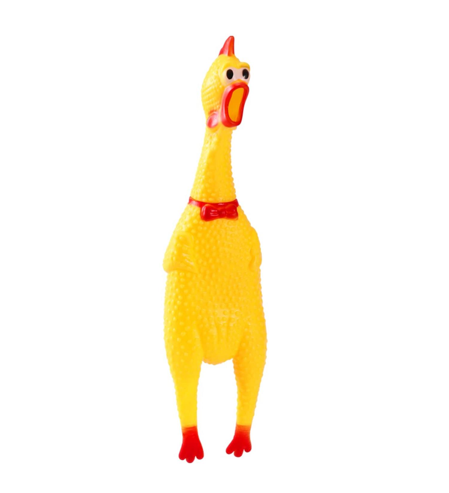 Buy UEETEK Shrilling Chicken Toy - Fun Press Screaming Dog Toy (34x7.5cm) | Shop Internationally - Buy Online on GoSupps.com