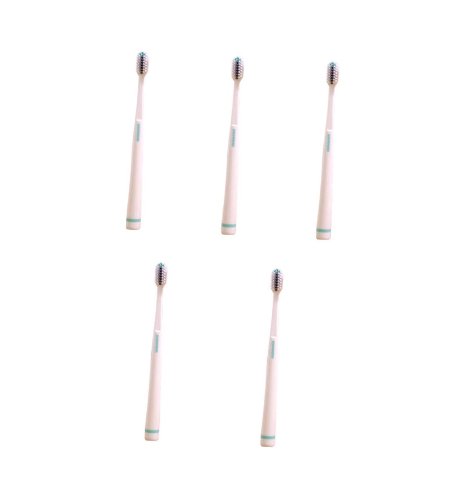 5th Toothbrush for Adults - Soft Bristle Bulk Toothbrushes for Gentle Cleaning | Ultra Plastic Silk Brush - Buy Online on GoSupps.com