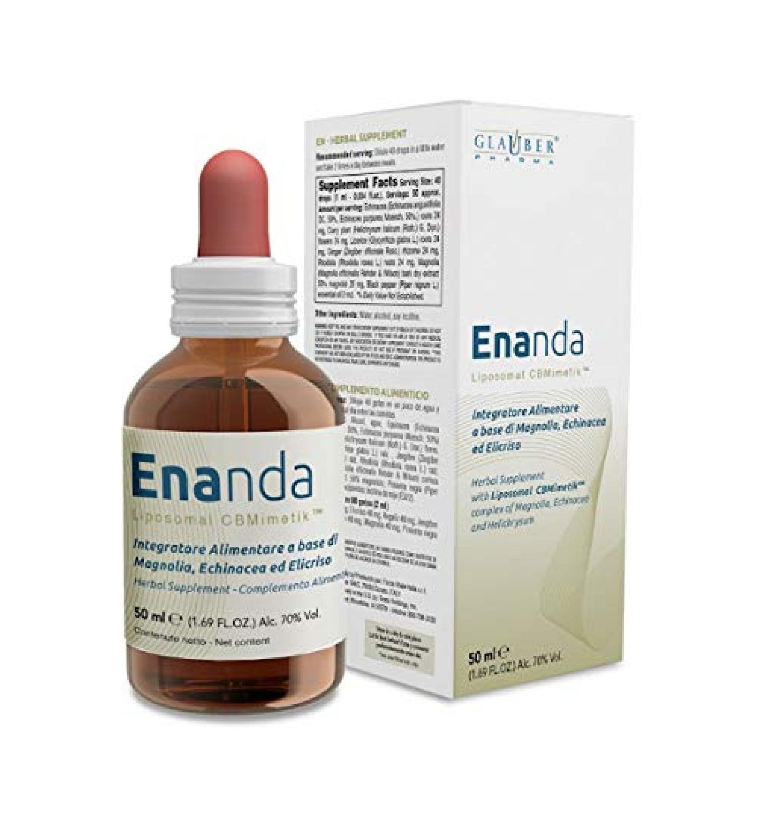 Glauber Enanda 50 ml. 1 unit of 500 g.