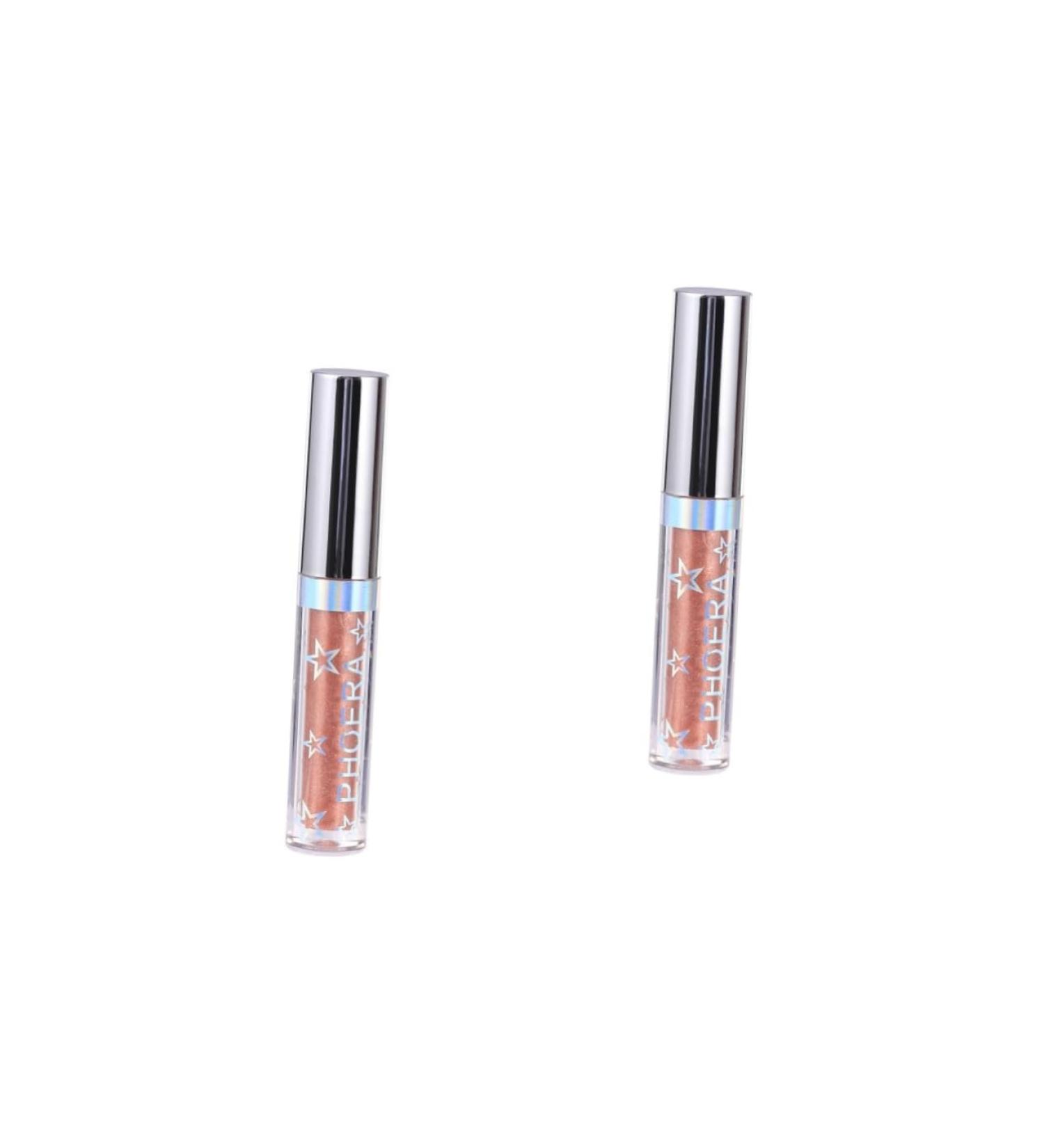 FOMIYES Makeup Eyeshadow 2pcs Eyeshadow Glitter Eyeliner Liquid Eyeliners Glow Women Makeup Eye Shadow Pearlescent - Buy Online on GoSupps.com