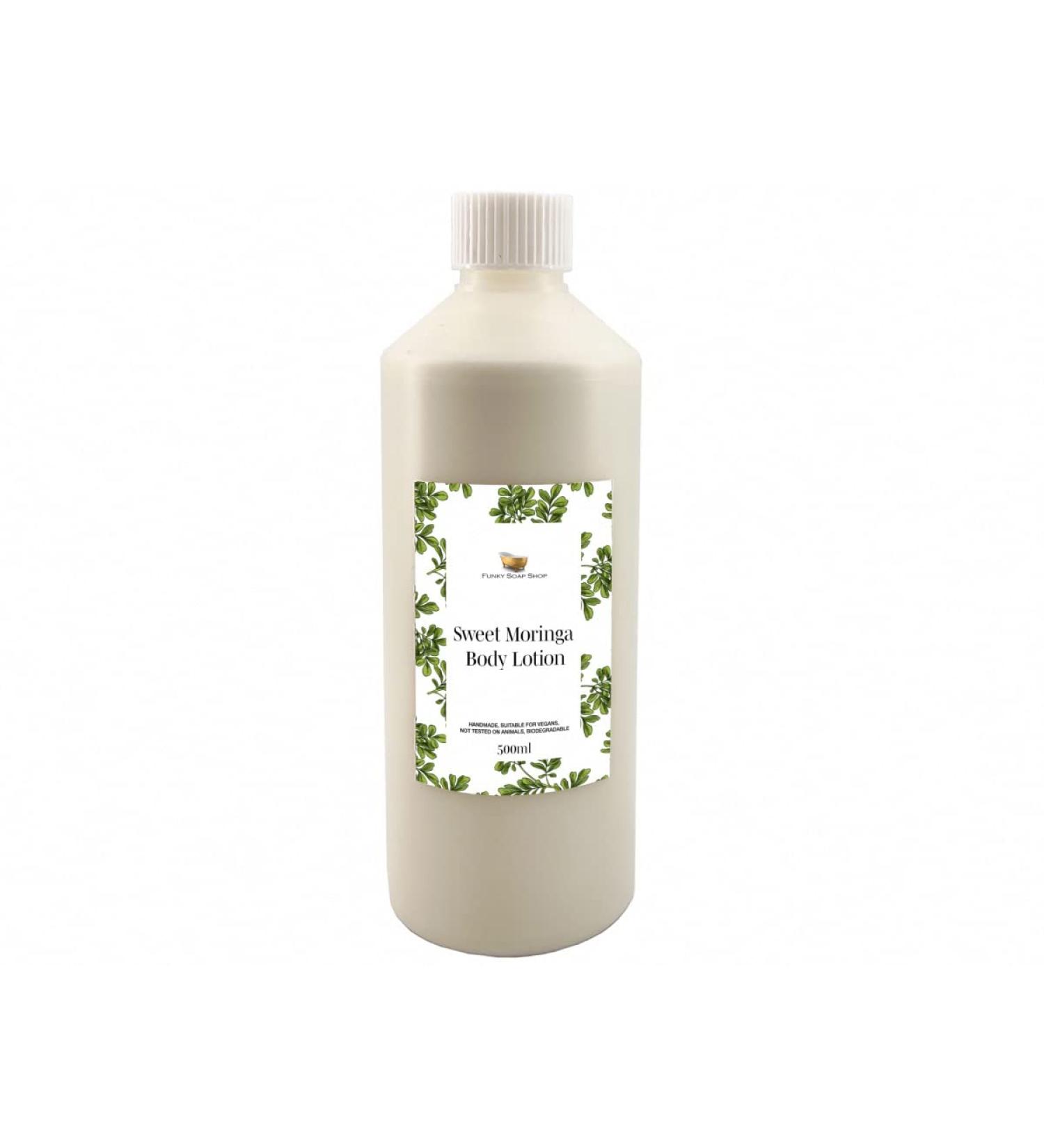 Funky Soap 1 Bottle Sweet Moringa Body Lotion Natural Healthy & Handmade Approx 500g