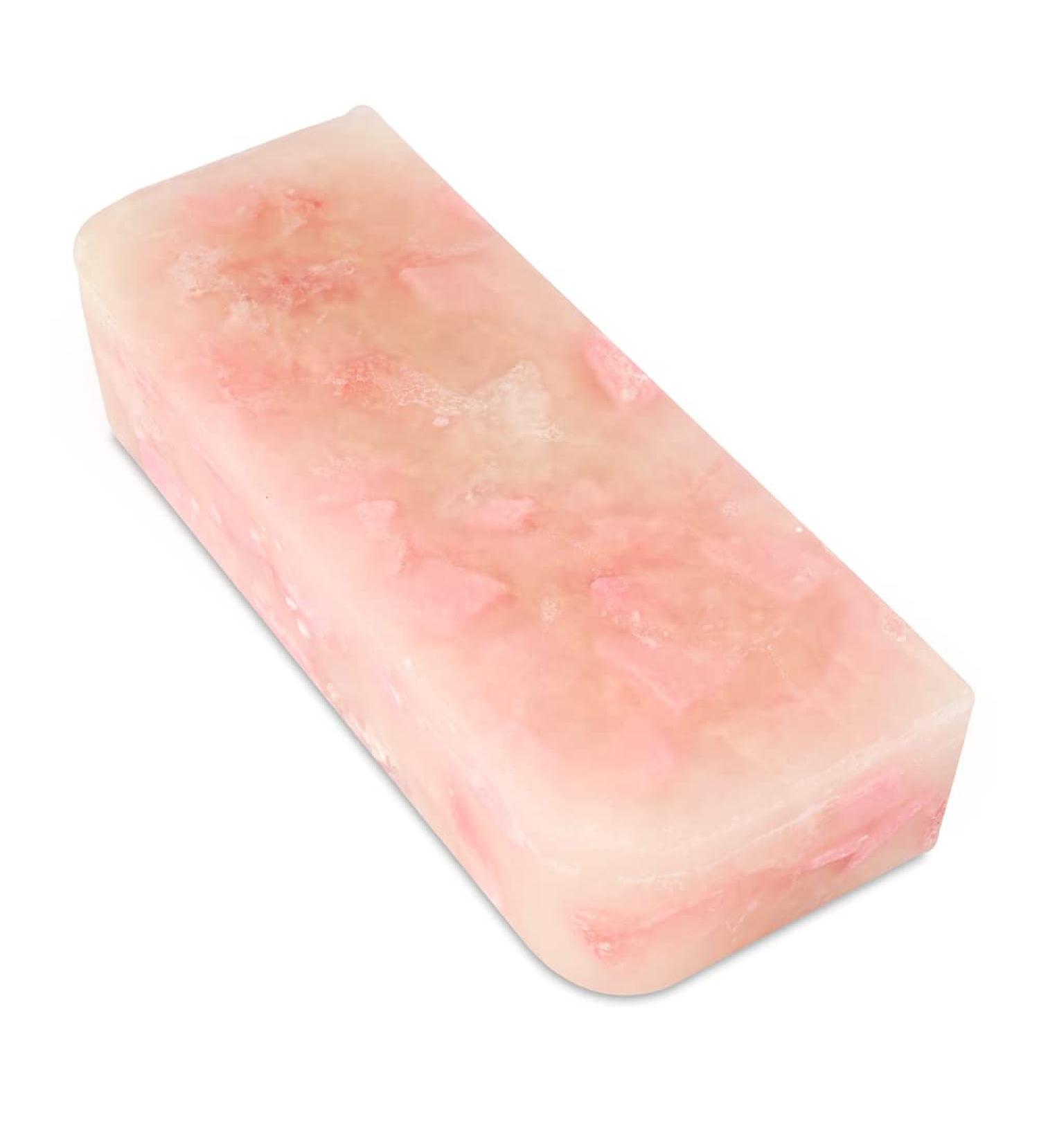 Primal Elements Himalayan Pink Sea Salt Soap Loaf - 5.5 lbs | Natural Handmade Soap | International Shipping Available - Buy Online on GoSupps.com