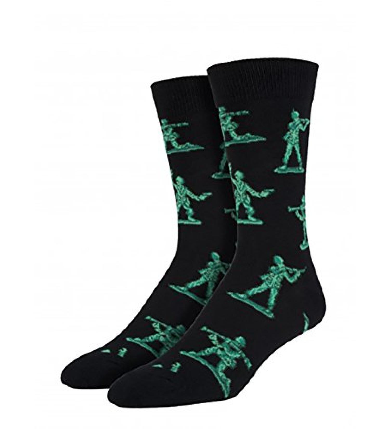 Socksmith Mens Army Men 1 Army Men Black