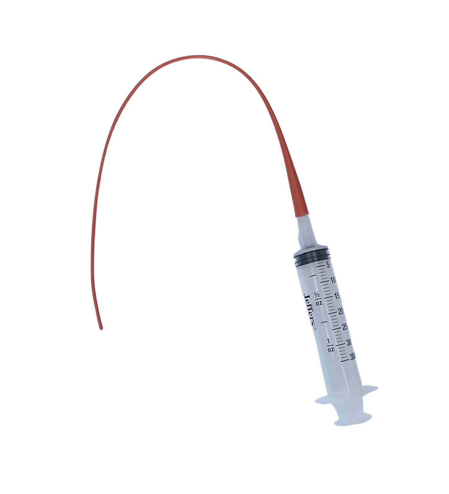 LBH Market Puppy & Kitten Feeding Tube Kit - 8 FR Kendall Tube & 35ml Syringe for Whelping & Newborn Supplies - Buy Online on GoSupps.com