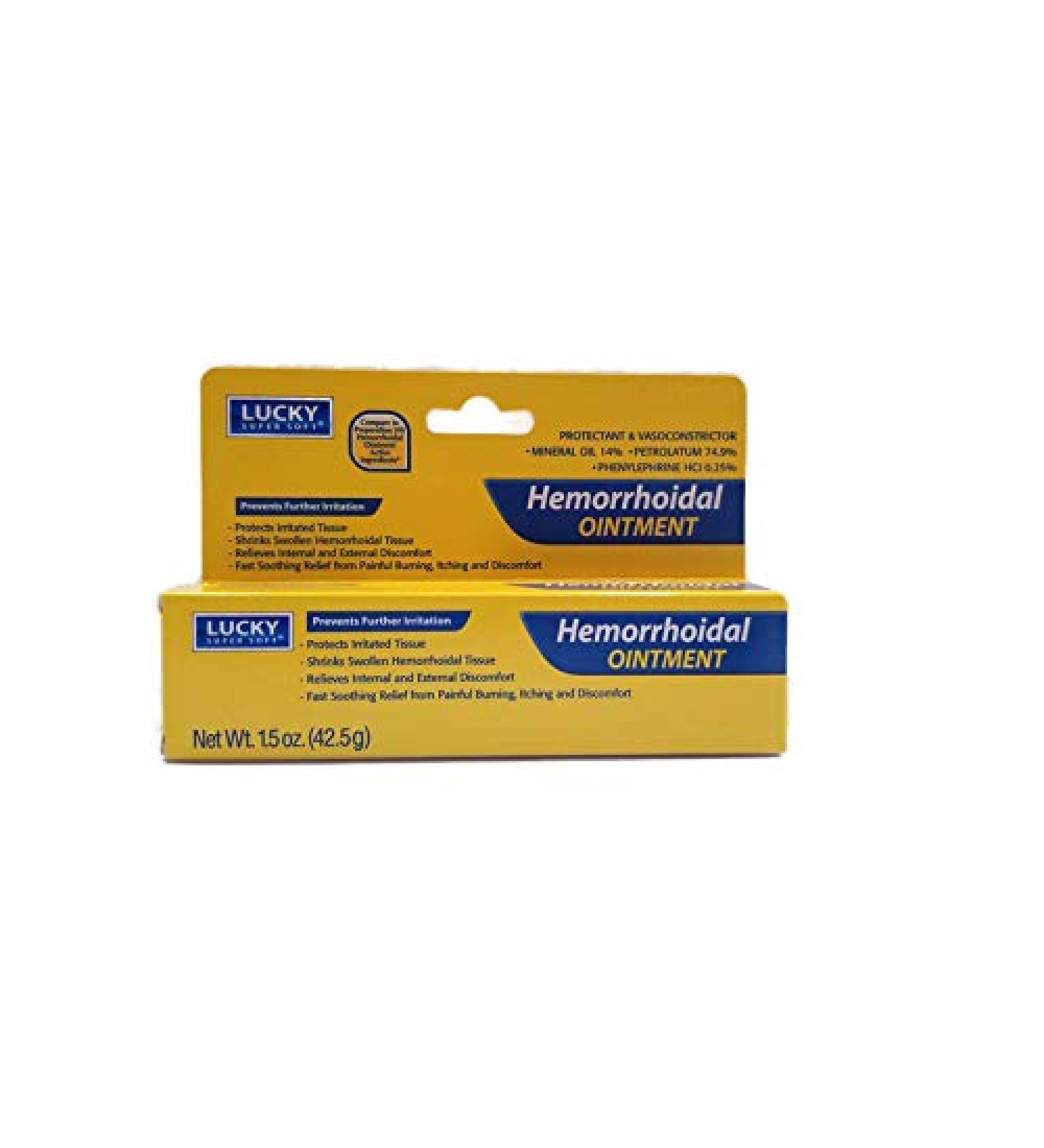 Lucky Super Soft Hemorrhoidal Ointment 1.5 Ounce