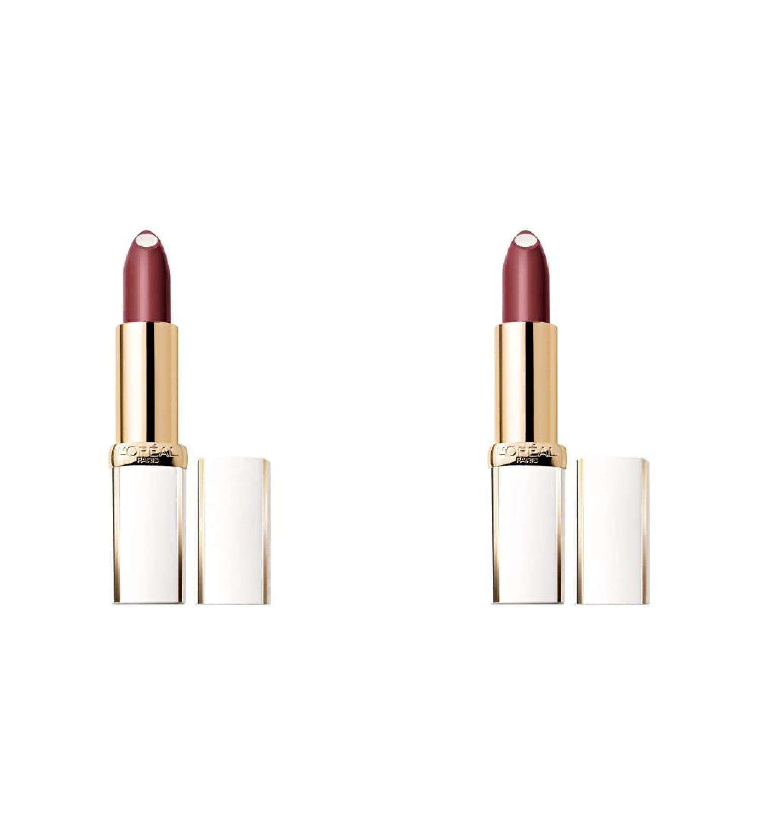 L'Oreal Paris Age Perfect Lipstick + Serum Rich Chestnut 0.13 oz (Pack of 2) - Buy Online on GoSupps.com
