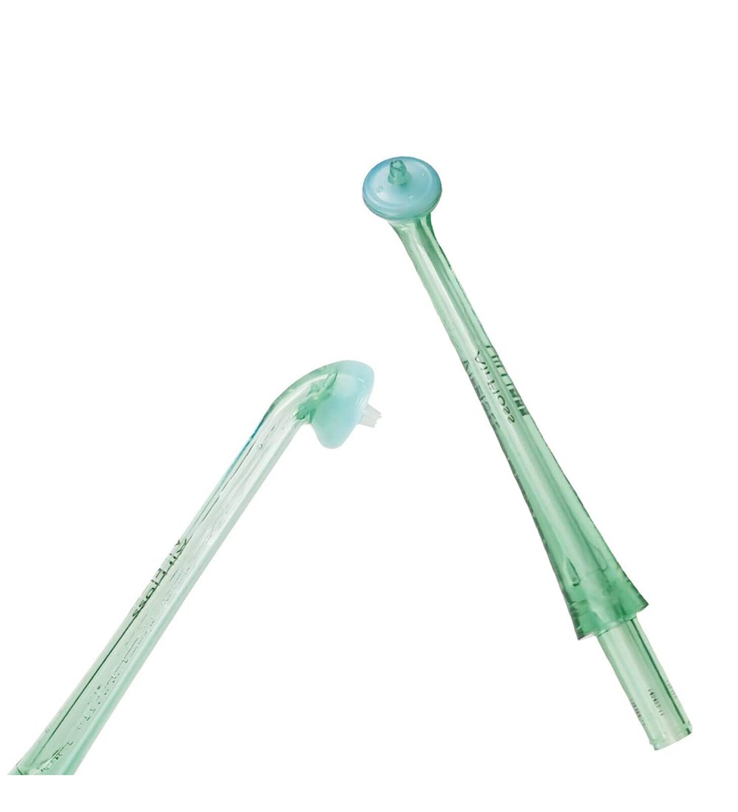 2PCS Green Flosser Replacement Tips for Philips SoniCare AirFloss HX8211/HX8240/HX8140 - Compatible with Philips Oral Irrigator & Dental Flosser - Buy Online on GoSupps.com