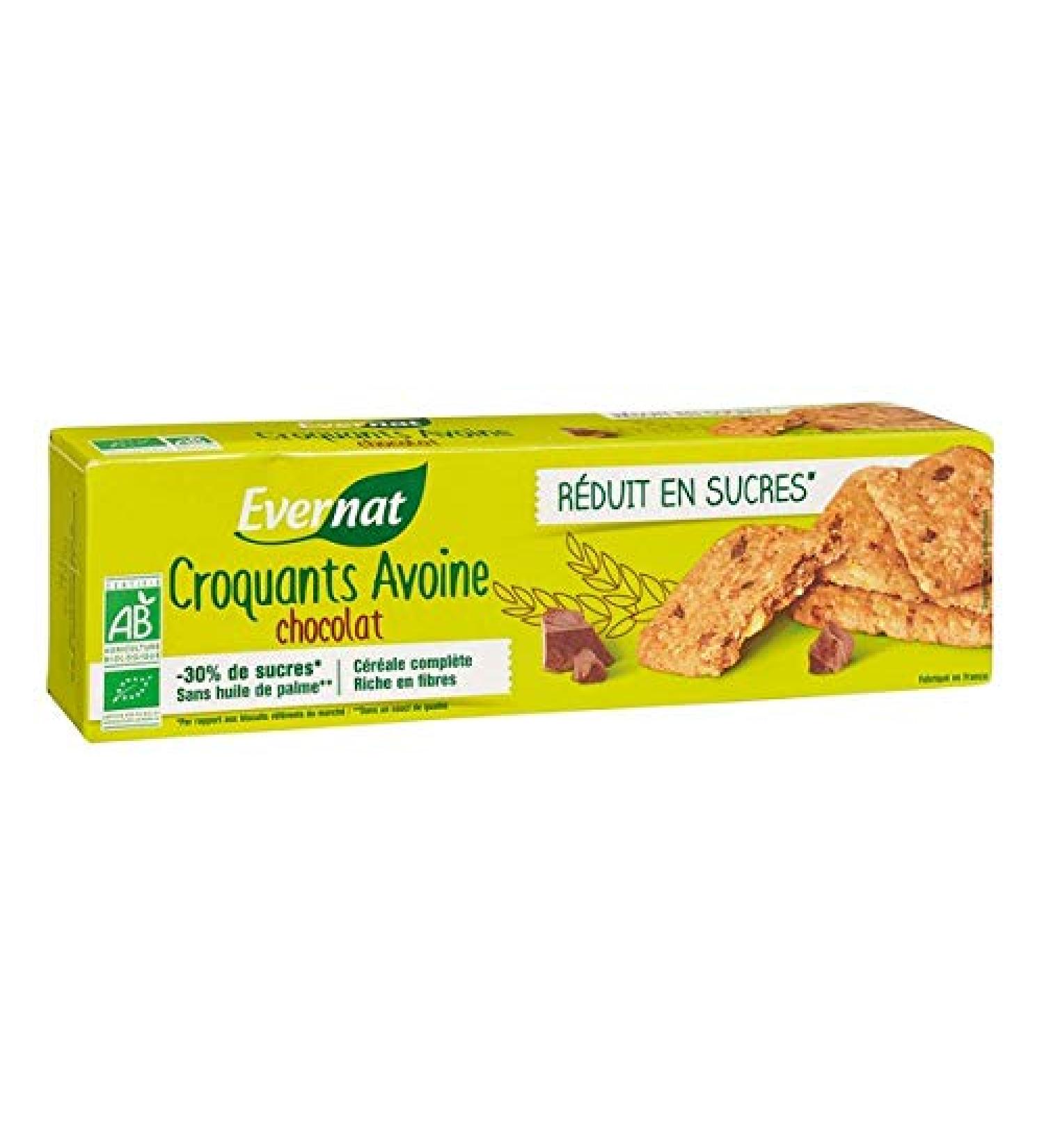 Evernat - Crunchy Oat Chocolate 130G - Unit - Buy Online on GoSupps.com