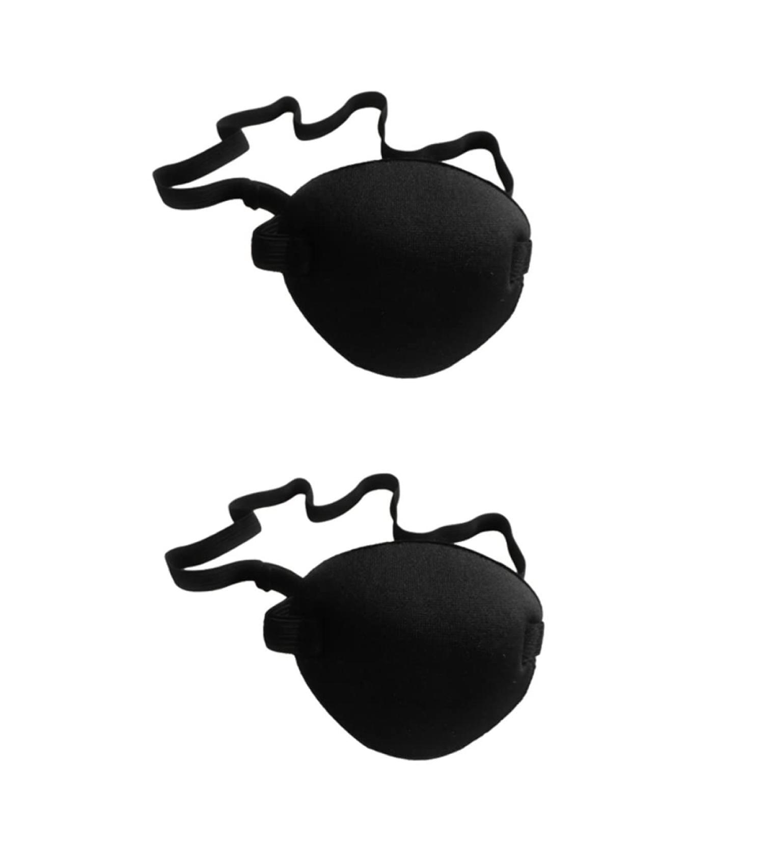 Beavorty 2pcs Lazy Eye Cover Eye Patches for Adults Pirate Cosplay Props Adult Costumes Lazy Eye Patch Black - Buy Online on GoSupps.com