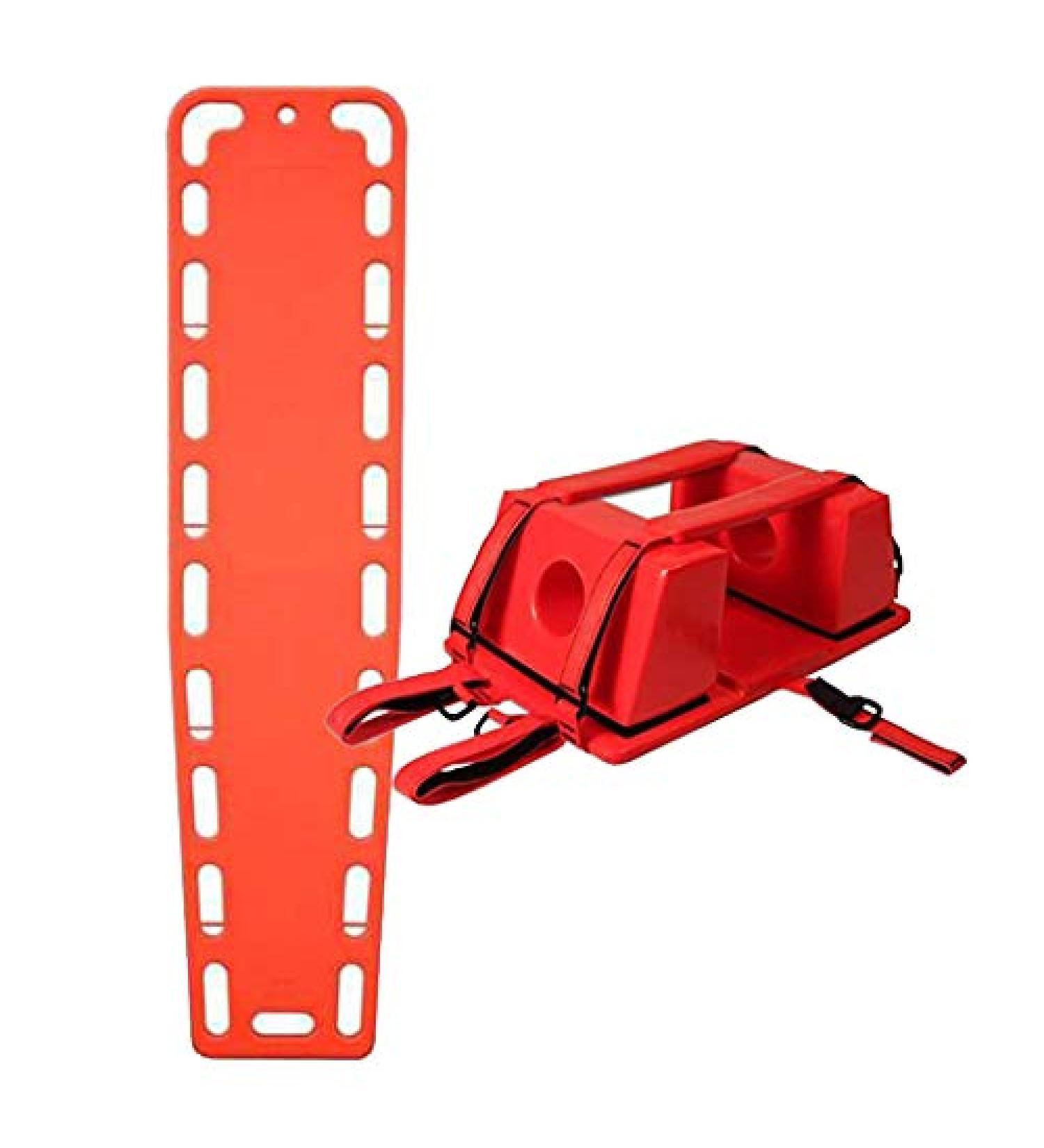 Spine Board Spine Board Support for Immobilization Strong Spine Board Spine Injury Support by (Bundle Deal with Head Immobilizer)- Ready First Aid - Buy Online on GoSupps.com