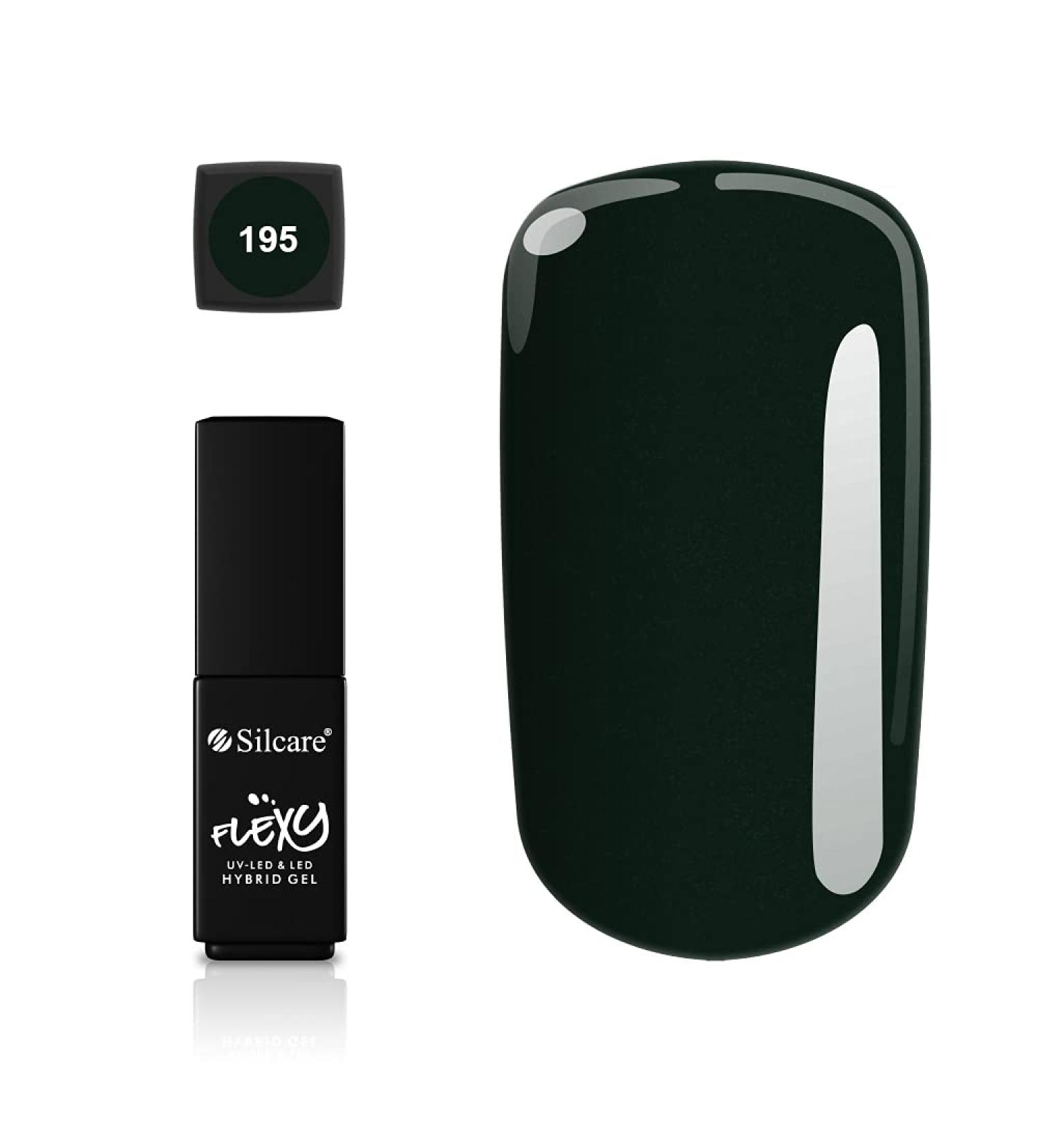 195 Silcare Soak Off Hybrid UV LED Flexy Gel 4.5g - Premium Gel Nail Manicure for Long-Lasting Finish | International Shipping - Buy Online on GoSupps.com