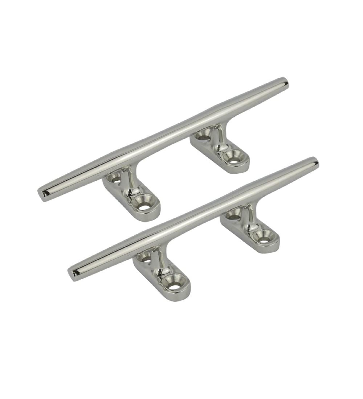Ayunwei 6 Inch Stainless Steel Boat Cleat - Heavy Duty Dock Cleats for Kayak, Boat, Canoe - 2 Pcs - Buy Online on GoSupps.com