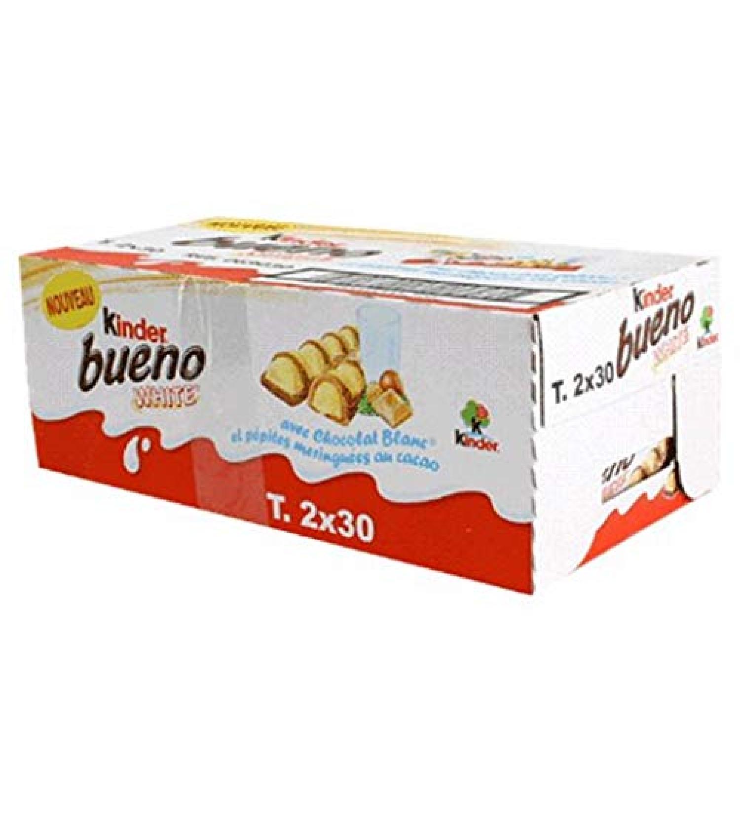 Kinder Bueno White Chocolat Blanc (lot de 2)