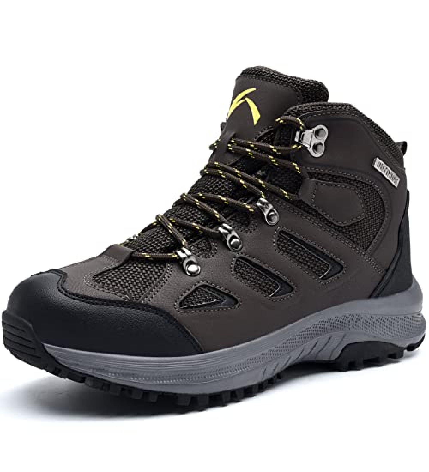 UPSOLO Men's Brown Hiking Boots - Size 8 - Buy Online on GoSupps.com