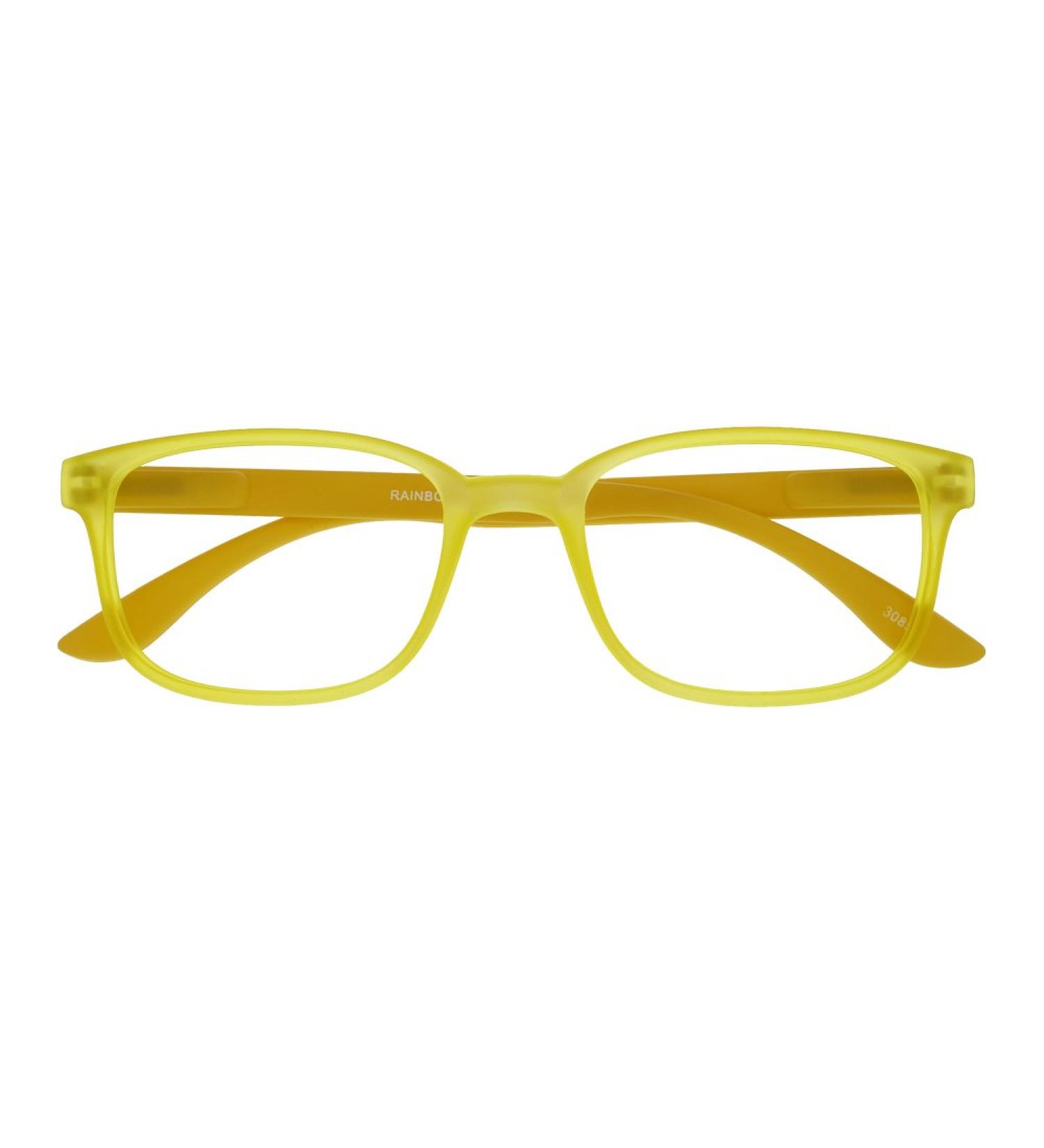 I NEED YOU Rainbow Reading Glasses - 1.00 Diopters - Yellow - Stylish & Comfortable International Shipping - Buy Online on GoSupps.com