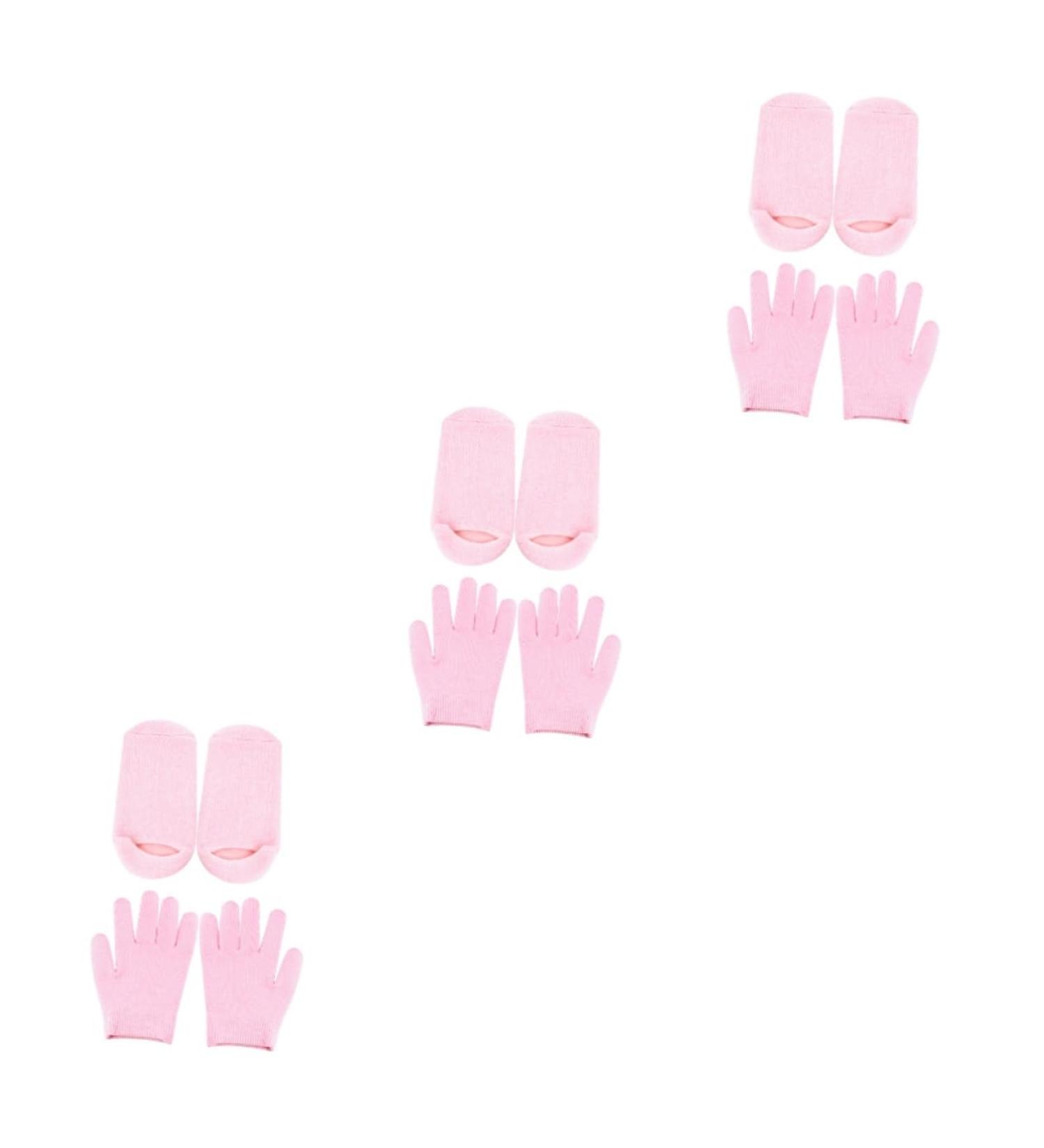 POPETPOP 6 Pairs Women's Socks & Hosiery Moisturizing Socks Women Socks Moisturizing Gloves Overnight Lotion Socks Women s Socks Gel Gloves Gel Socks Aloe Hand Mask Miss Dry Hands Spa - Buy Online on GoSupps.com