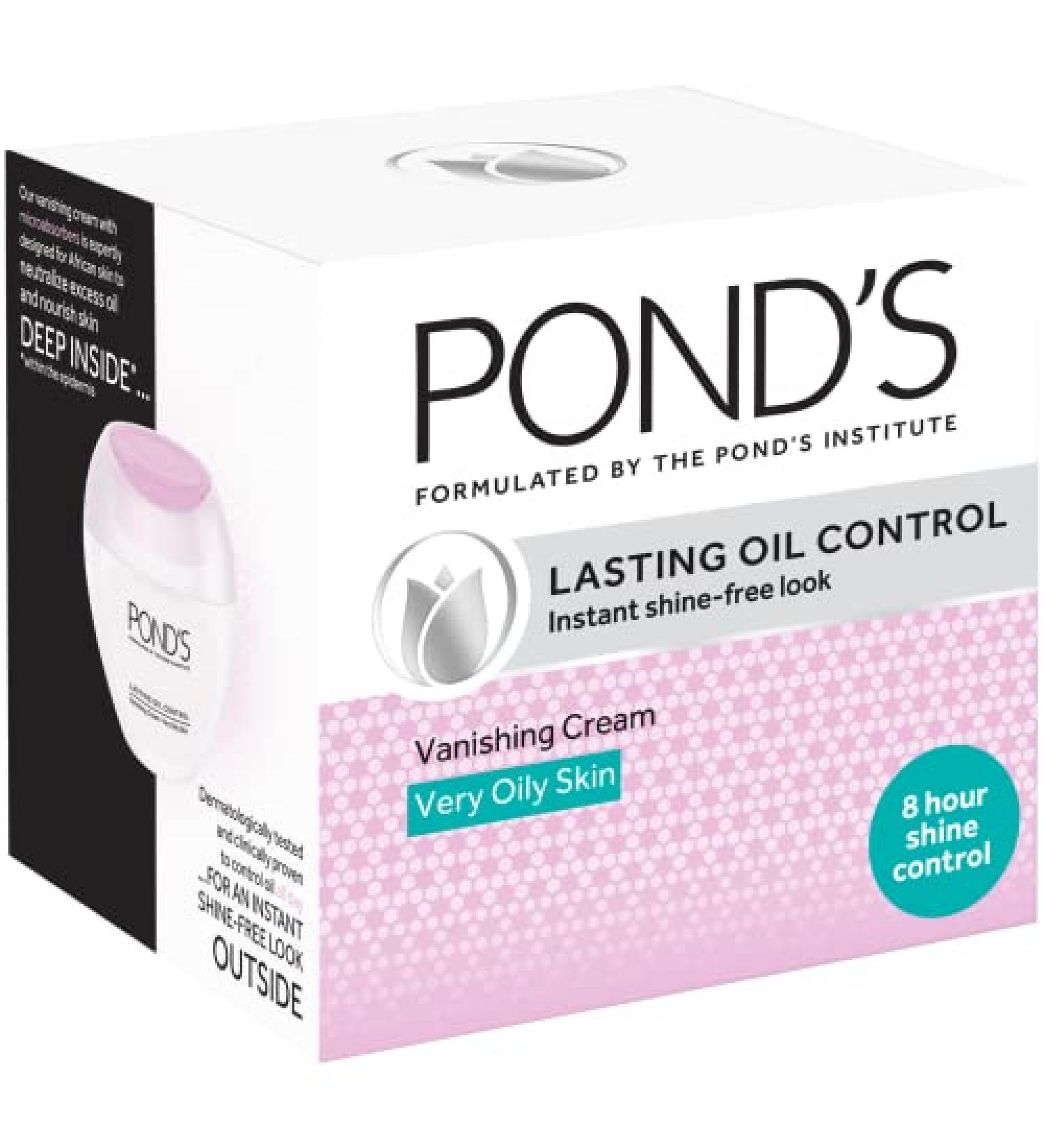 Lasting Oil Control Vanishing Face Cream Moisturiser for Oily Skin 100ml (Very Oily Skin) Very Oily Skin 100ml - Buy Online on GoSupps.com