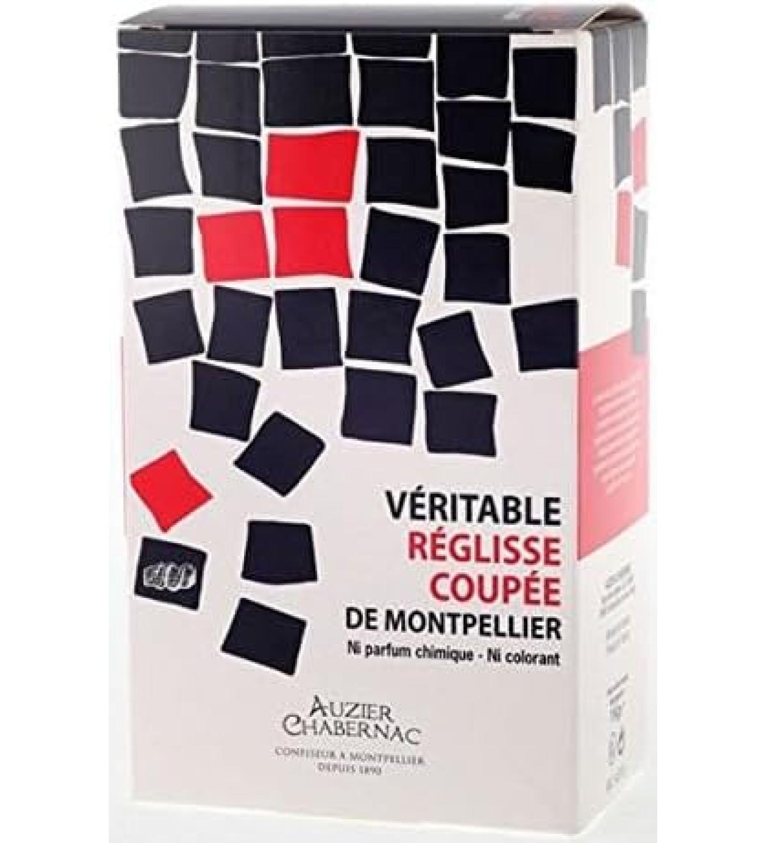 AUZIER CHABERNAC Licorice paste - Genuine cut licorice from Montpellier without chemical fragrance without coloring - Traditional Confectionery: (Old-fashioned box 1Kg. Pack of 1.) - Buy Online on GoSupps.com
