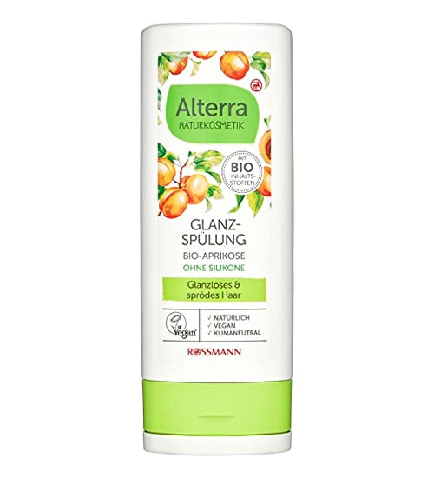 Buy Alterra NATURAL COSMETICS Shine Conditioner - Organic Apricot 200ml | Best Natural Hair Care for Shiny Locks - Buy Online on GoSupps.com