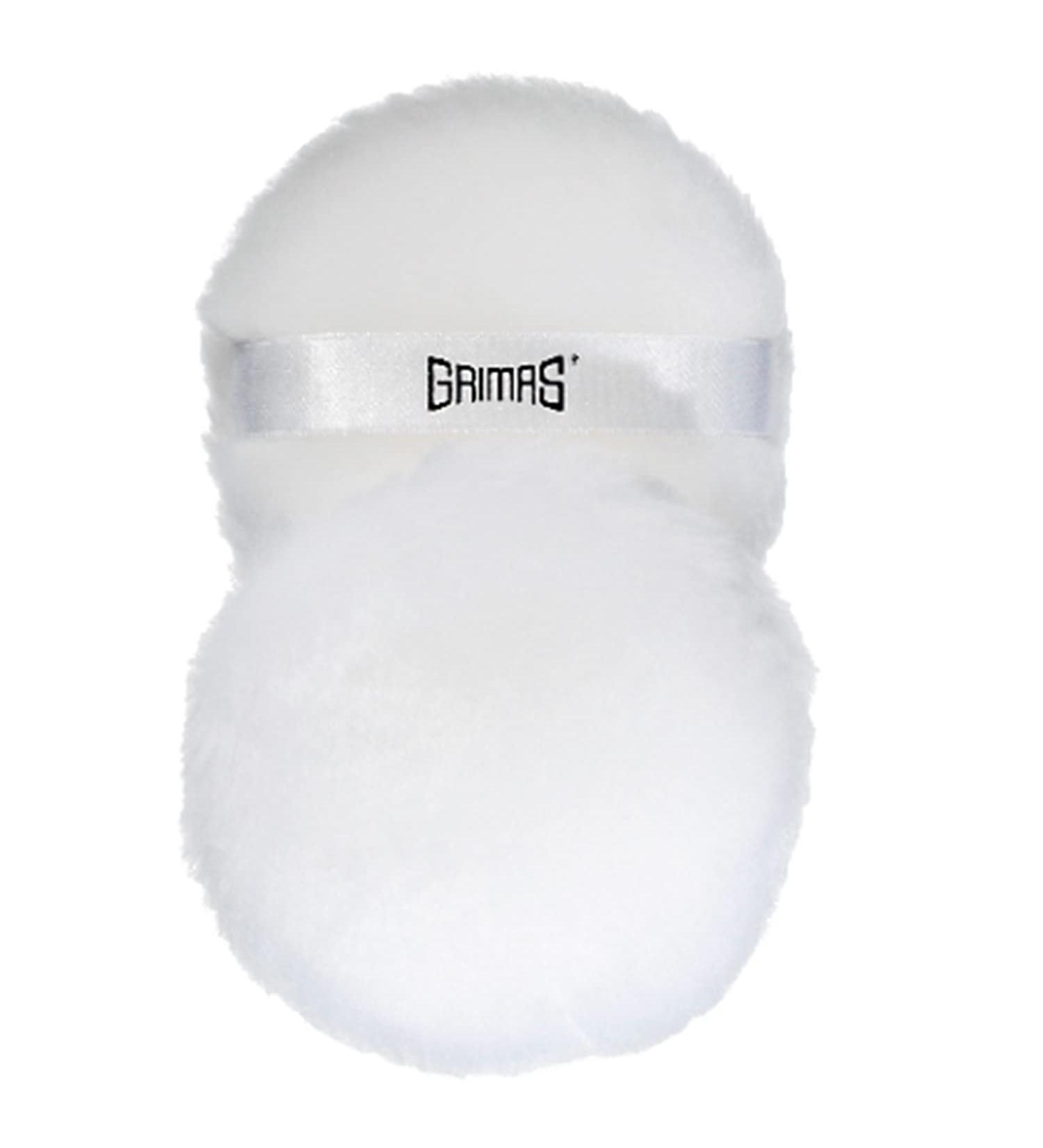 Grima's professional cotton-powdered Powder puff 10cm to apply and distribute loose and pressed powder very soft washable cotton powder squad 1 St.