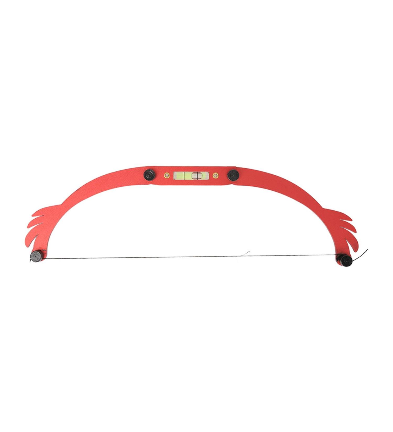 Eyebrow Mapping Tool Simple Adjustable Eyebrow Ruler Set Foldable for Salon (Red) - Buy Online on GoSupps.com