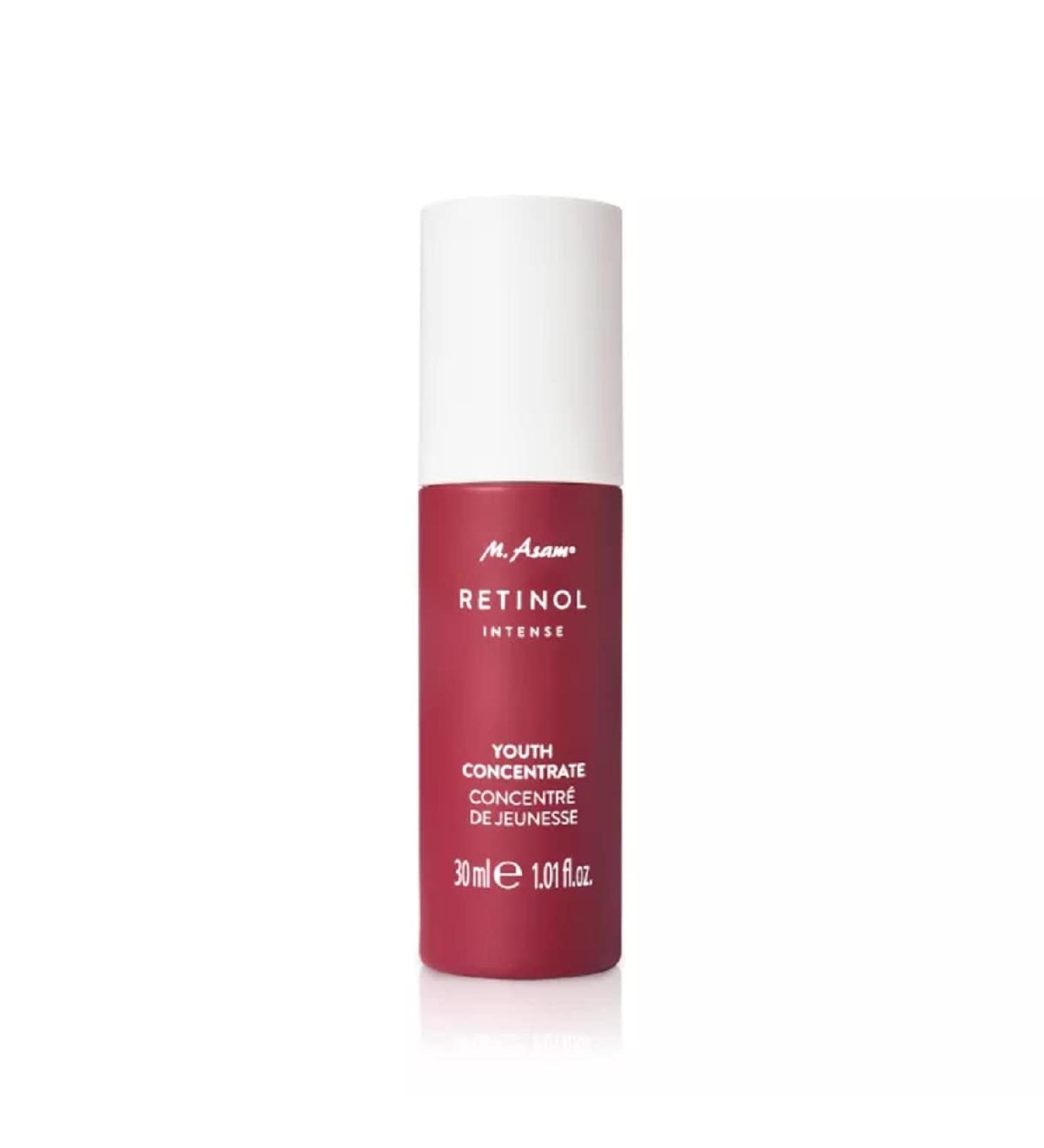 M. Asam Retinol Intense Youth Concentrate (30ml) - Vegan Anti-Aging Face Serum for Wrinkle Smoothing & Refined Complexion with Jojoba Oil & Panthenol - Buy Online on GoSupps.com