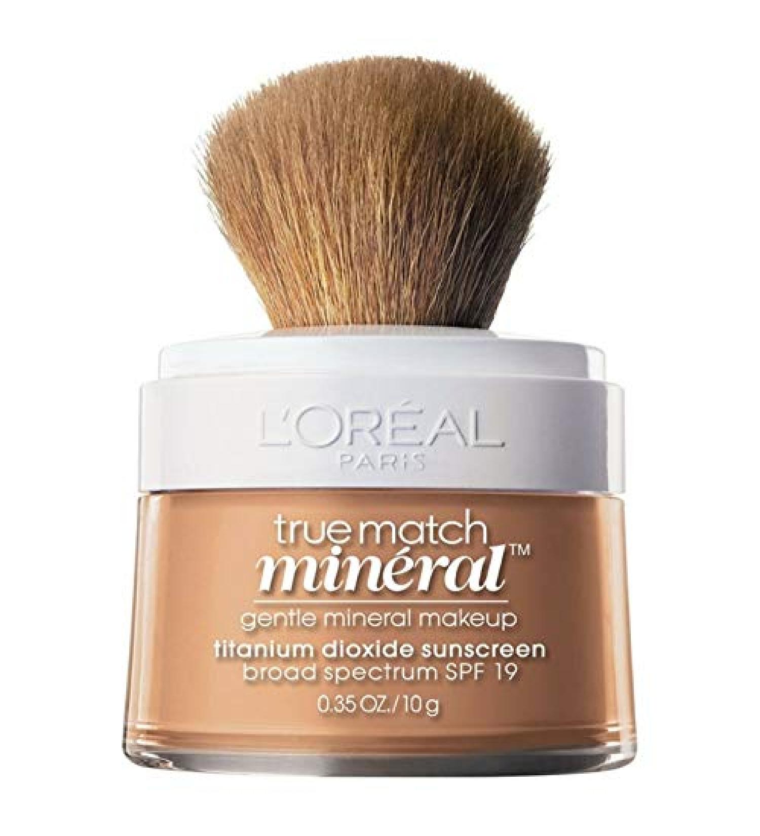 L'Oreal True Match Mineral Foundation Sun Beige 468 0.35 oz (Pack of 2)