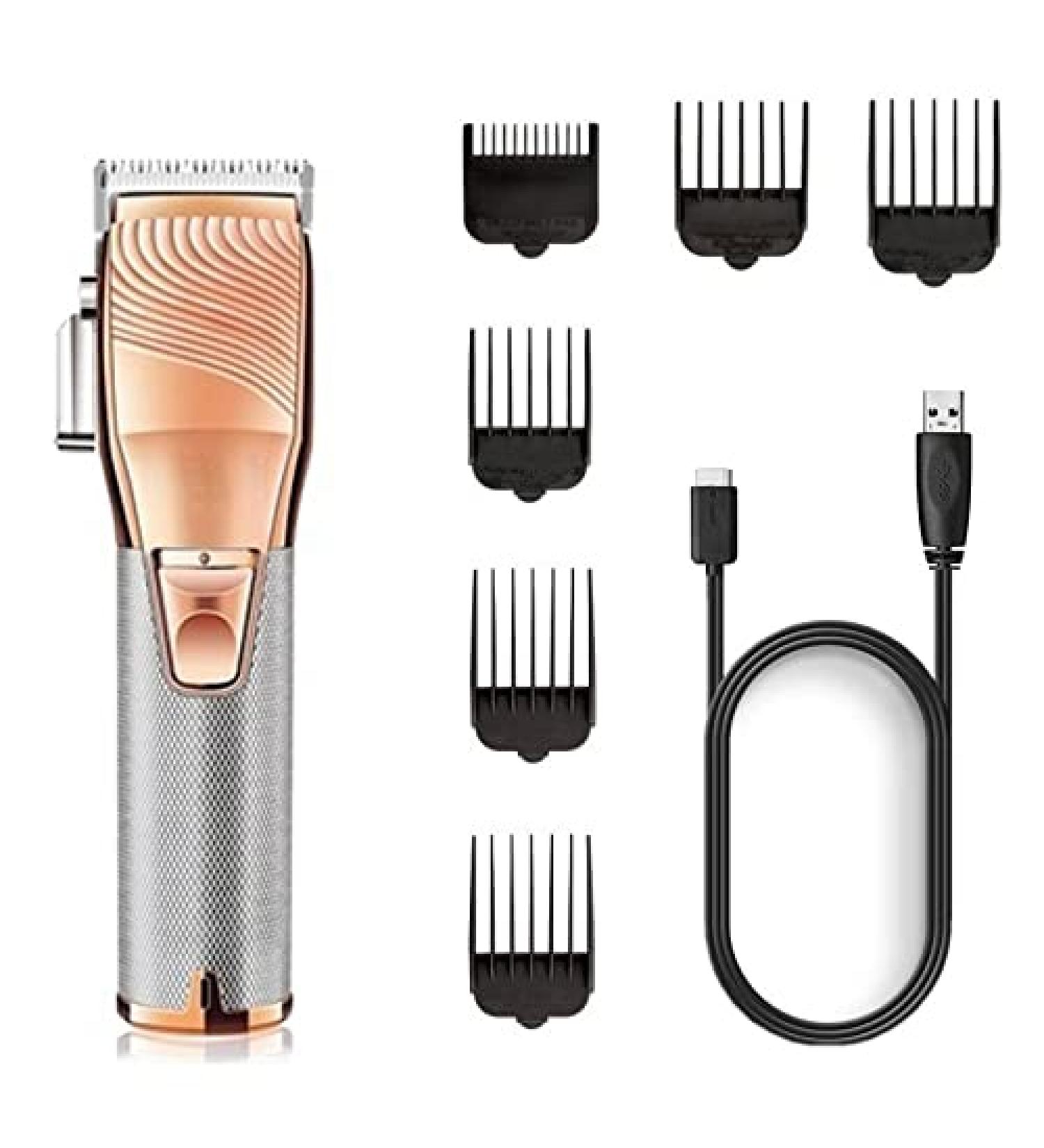 toothgeneric Hair Cutting Tool Barber Professional Fading Blending Hair Clipper Strong Motor Rechargeable Hair Trimmer Professional Electric Hair Cutting kit (Color : CR-34) - Buy Online on GoSupps.com