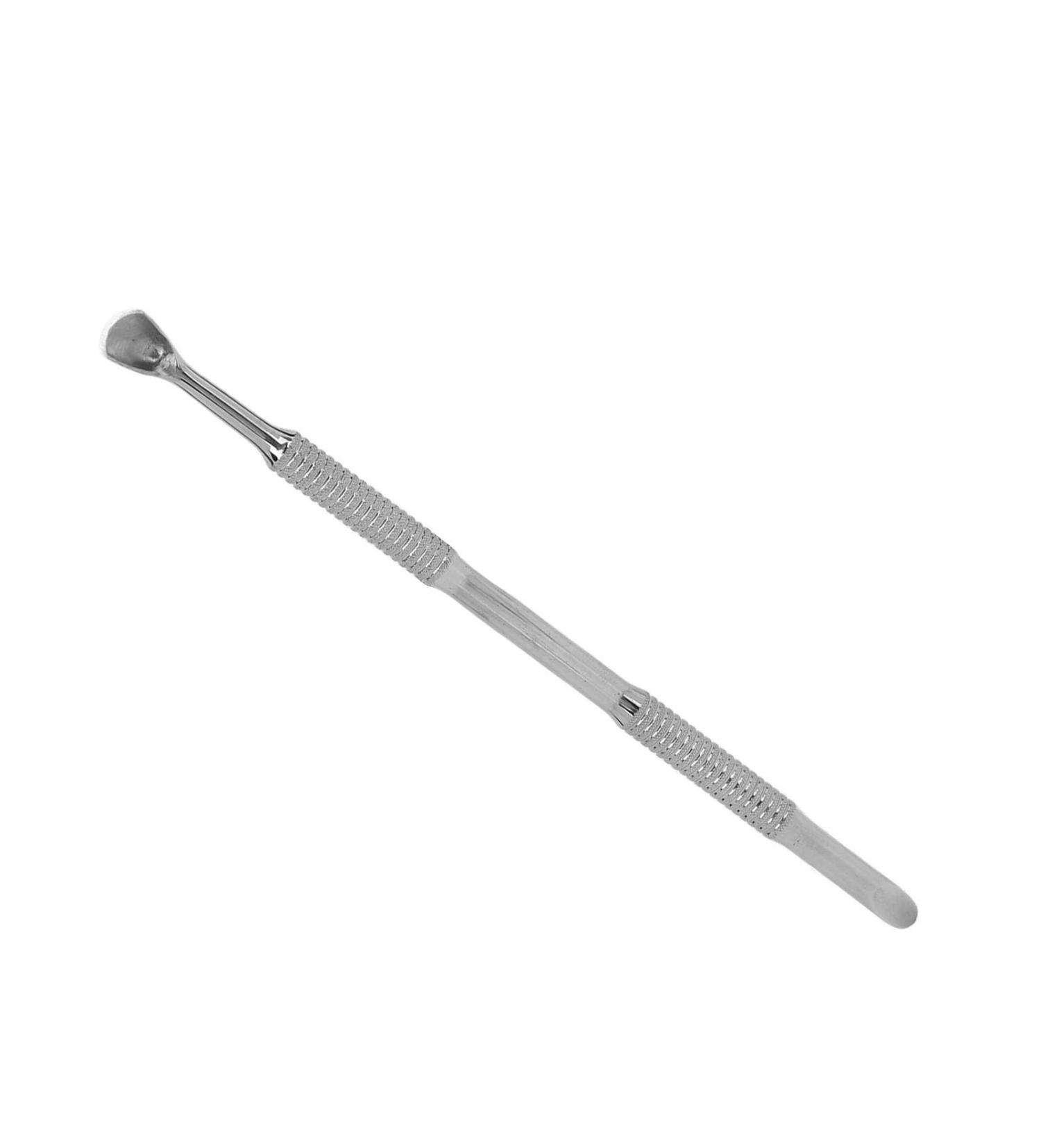 Cuticle Pusher Dual Sided Stainless Steel Slip Resistant Manicure Pedicure Cuticle Remover Tool - Buy Online on GoSupps.com