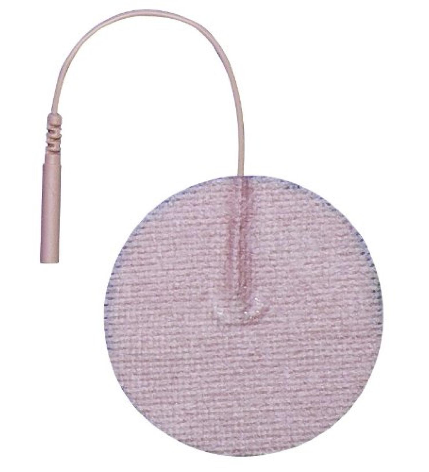 3B Scientific W63205 Round Comfort-Stim Elite Tan Spunlace Electrodes 2" Diameter
