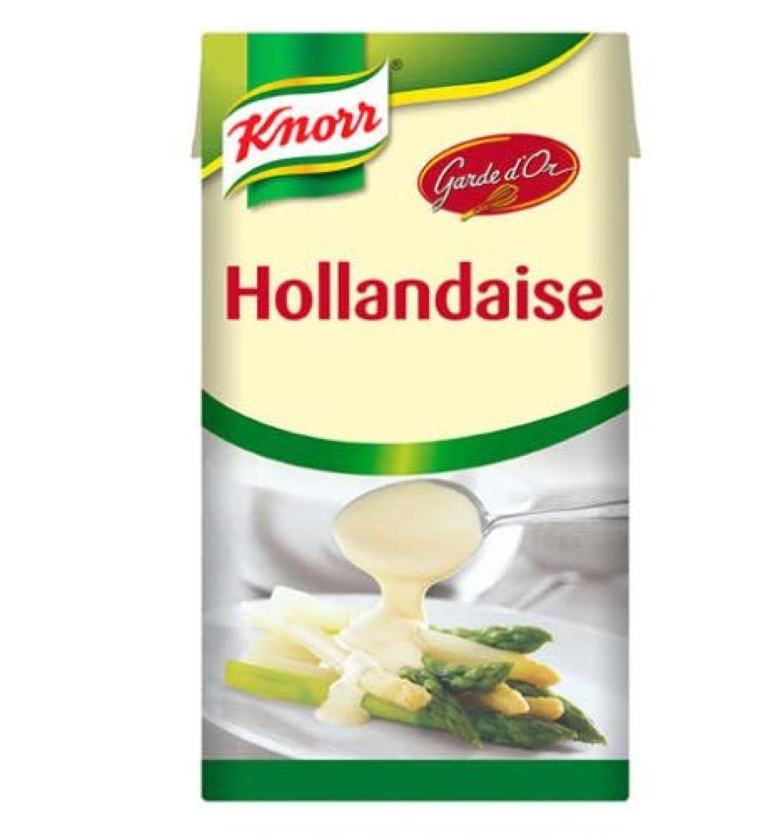 Hollandaise sauce 1L elevates main dishes by adding a rich flaour to fish or meat