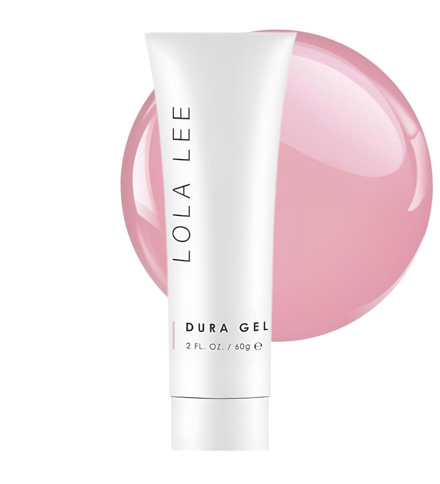 Lola Lee Dura Gel | Cover Pink | 60g | Gel-acrylic hybrid formula | Easy smooth spreadability | Excellent workabillity - Buy Online on GoSupps.com