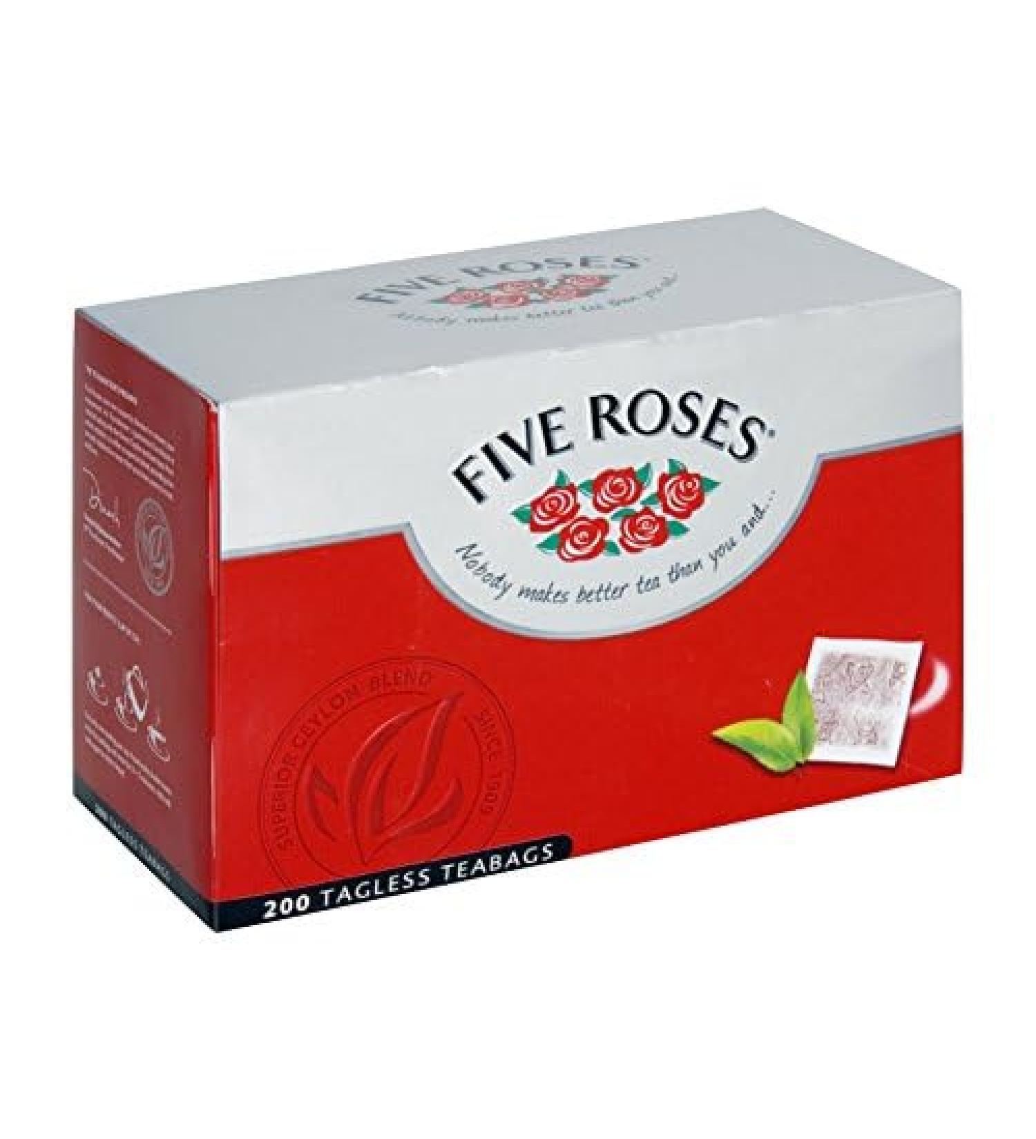Five Roses Tea 200 Tagless Teabags